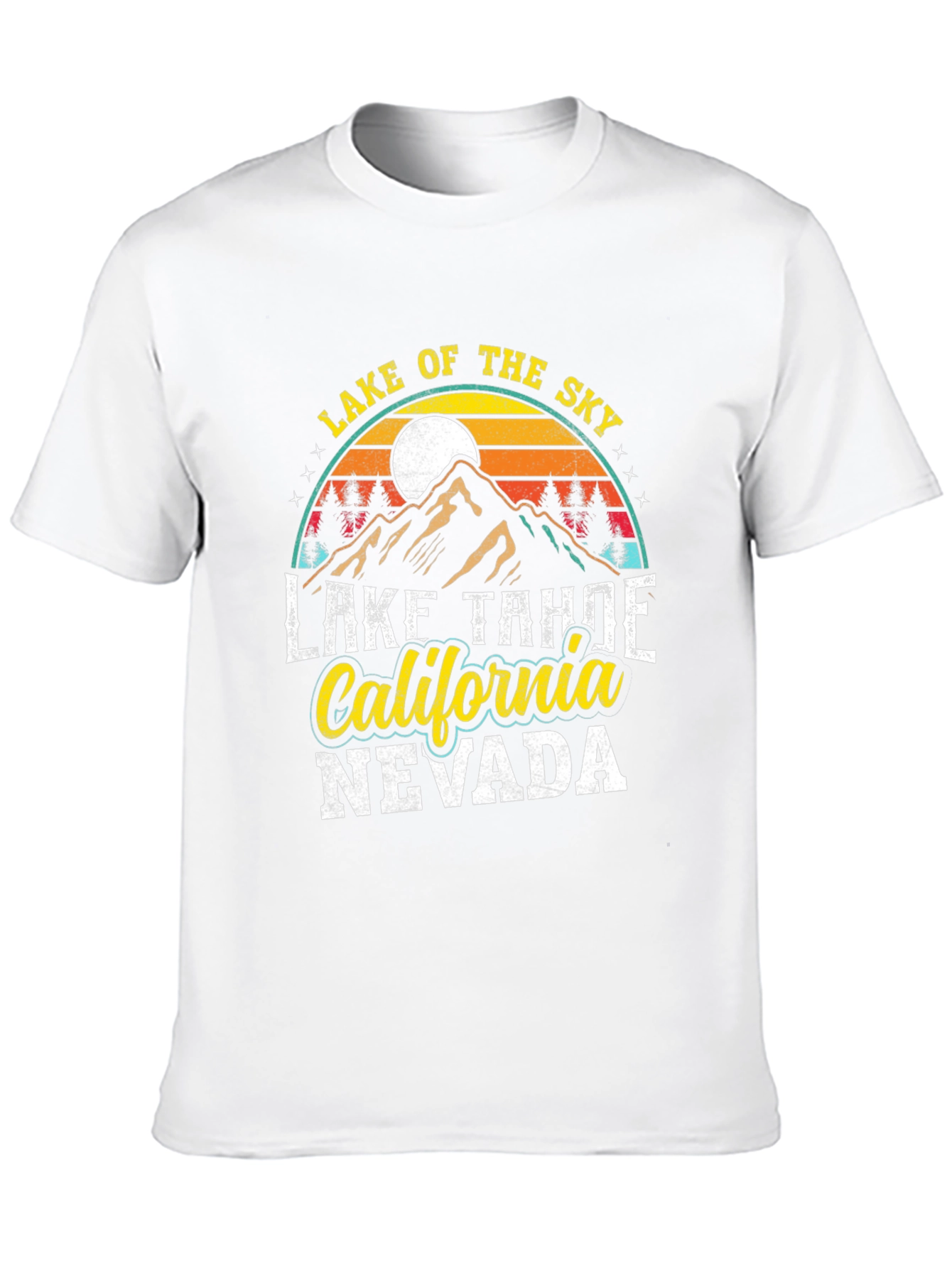 Lake Tahoe T-Shirt - California Nevada Graphic Tee