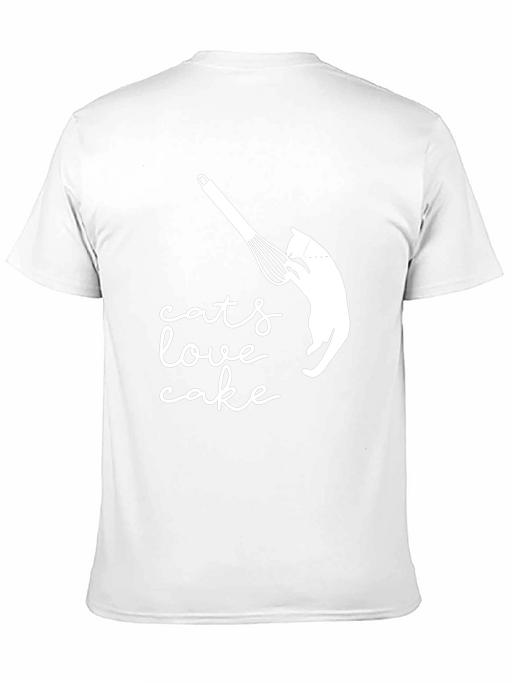 Cats Love Cake Graphic T-Shirt