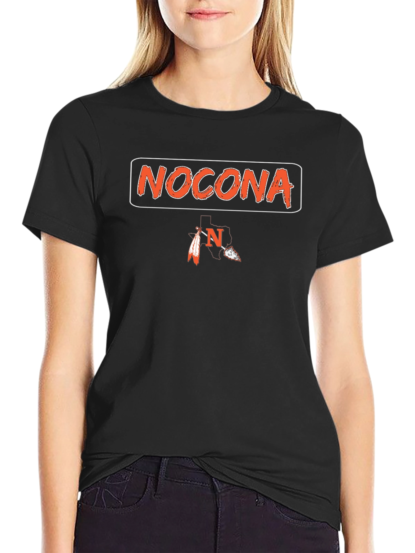 Nocona Texas Tee - Black Graphic T-Shirt