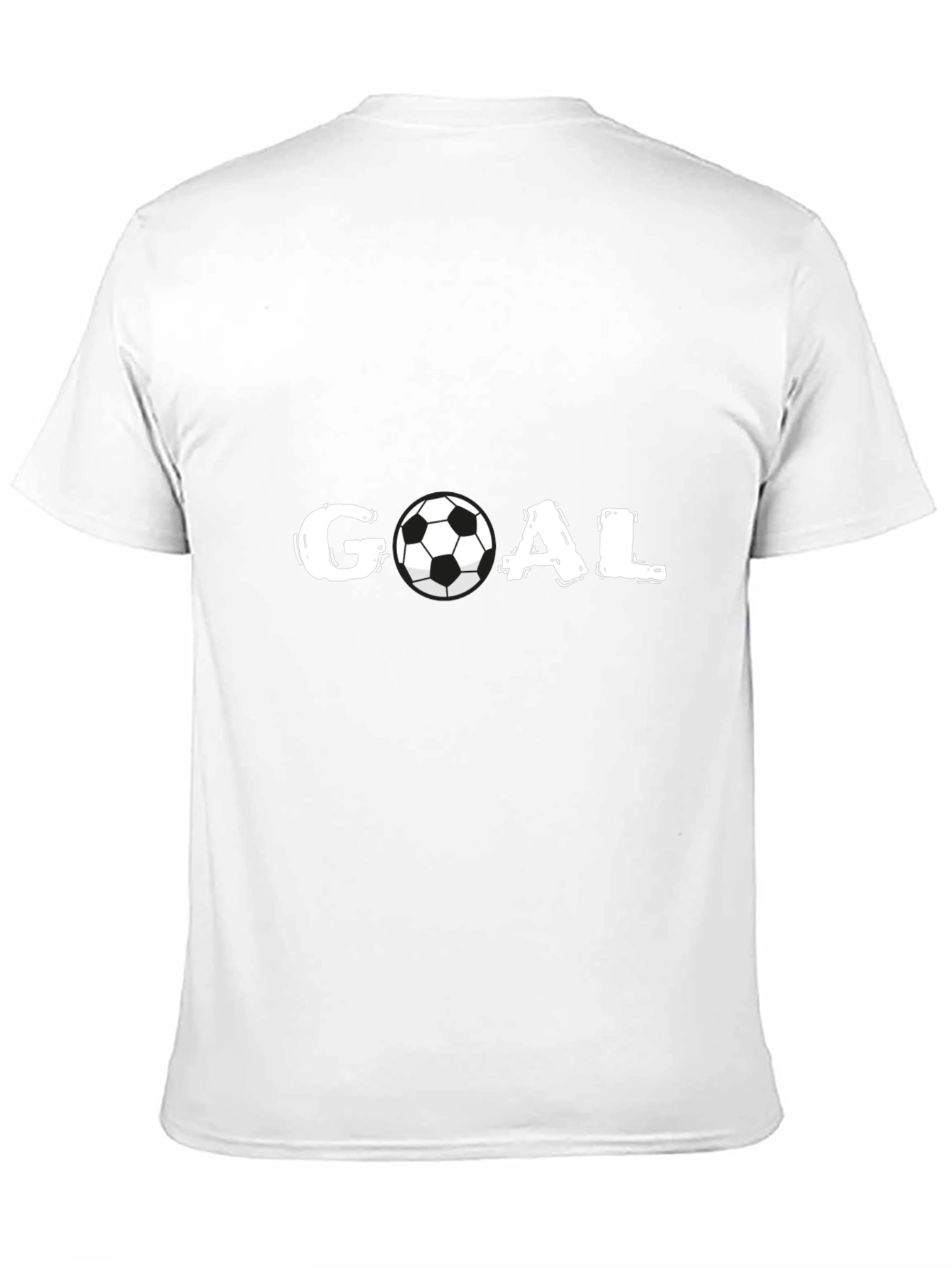 Goal Soccer Ball Graphic T-Shirt - Black