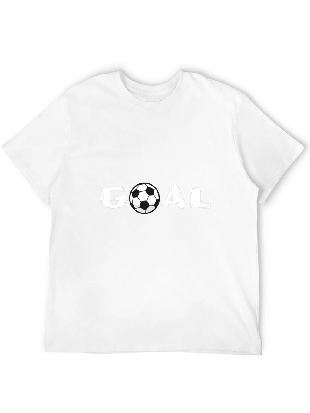 Goal Soccer Ball Graphic T-Shirt - Black