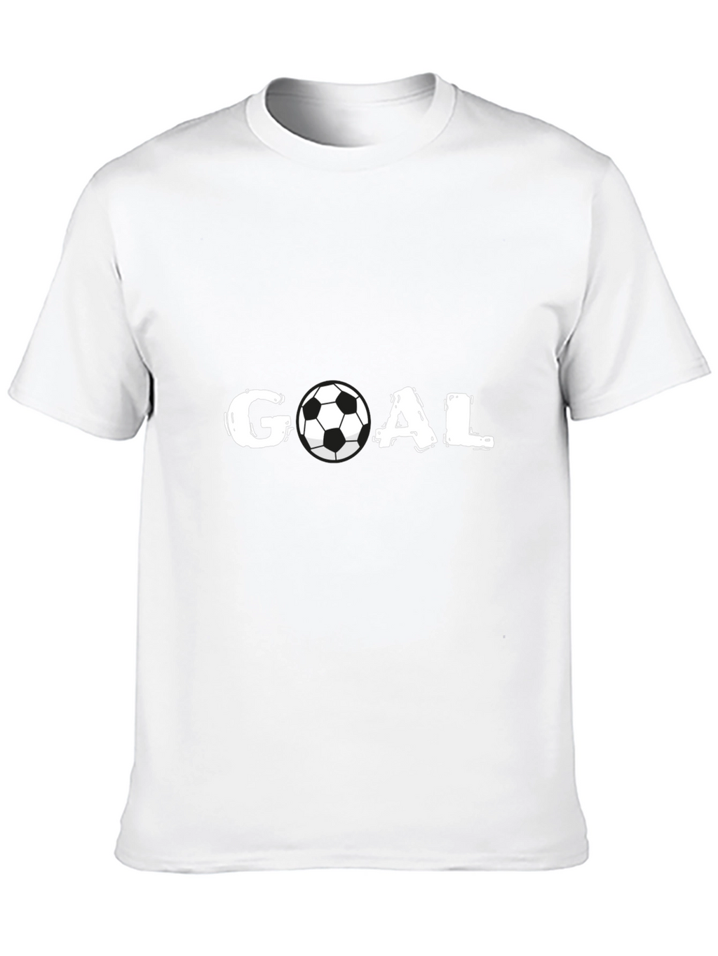 Goal Soccer Ball Graphic T-Shirt - Black