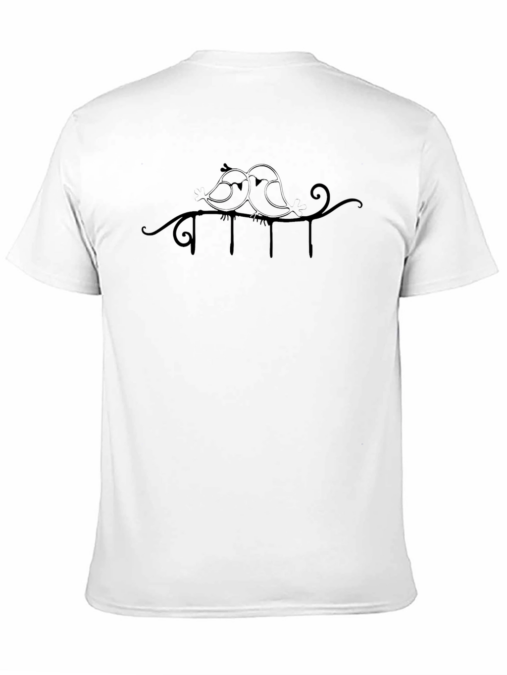 Love Birds T-Shirt - Black
