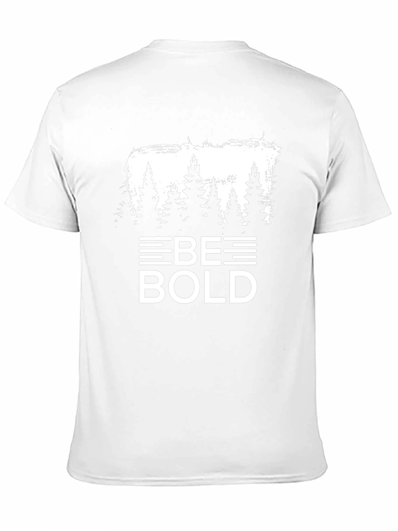 Be Bold Tree Graphic Tee - Black