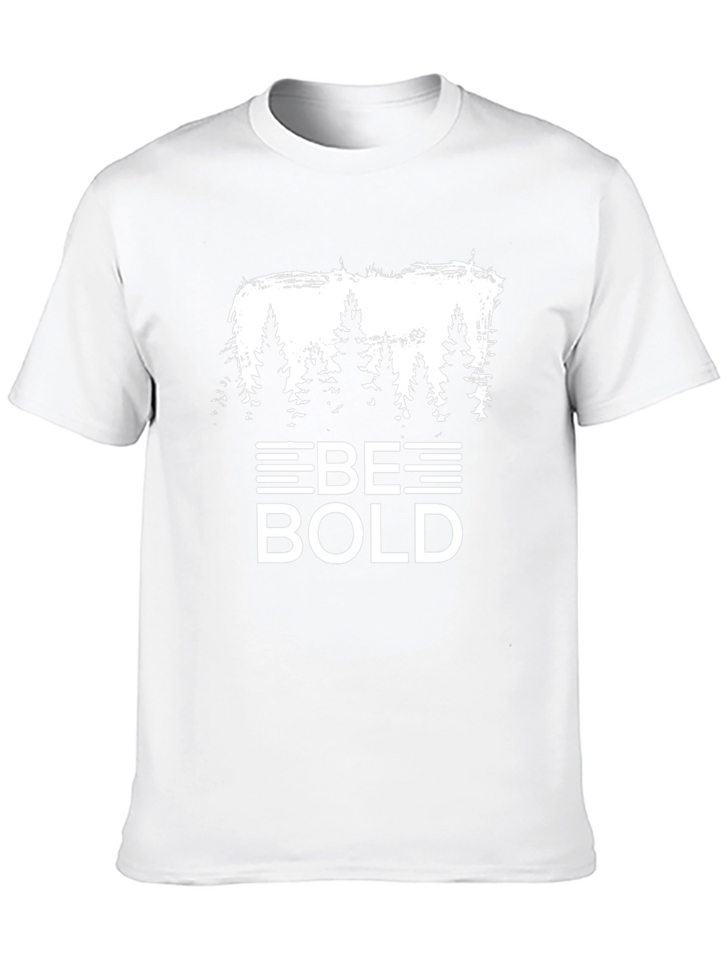 Be Bold Tree Graphic Tee - Black