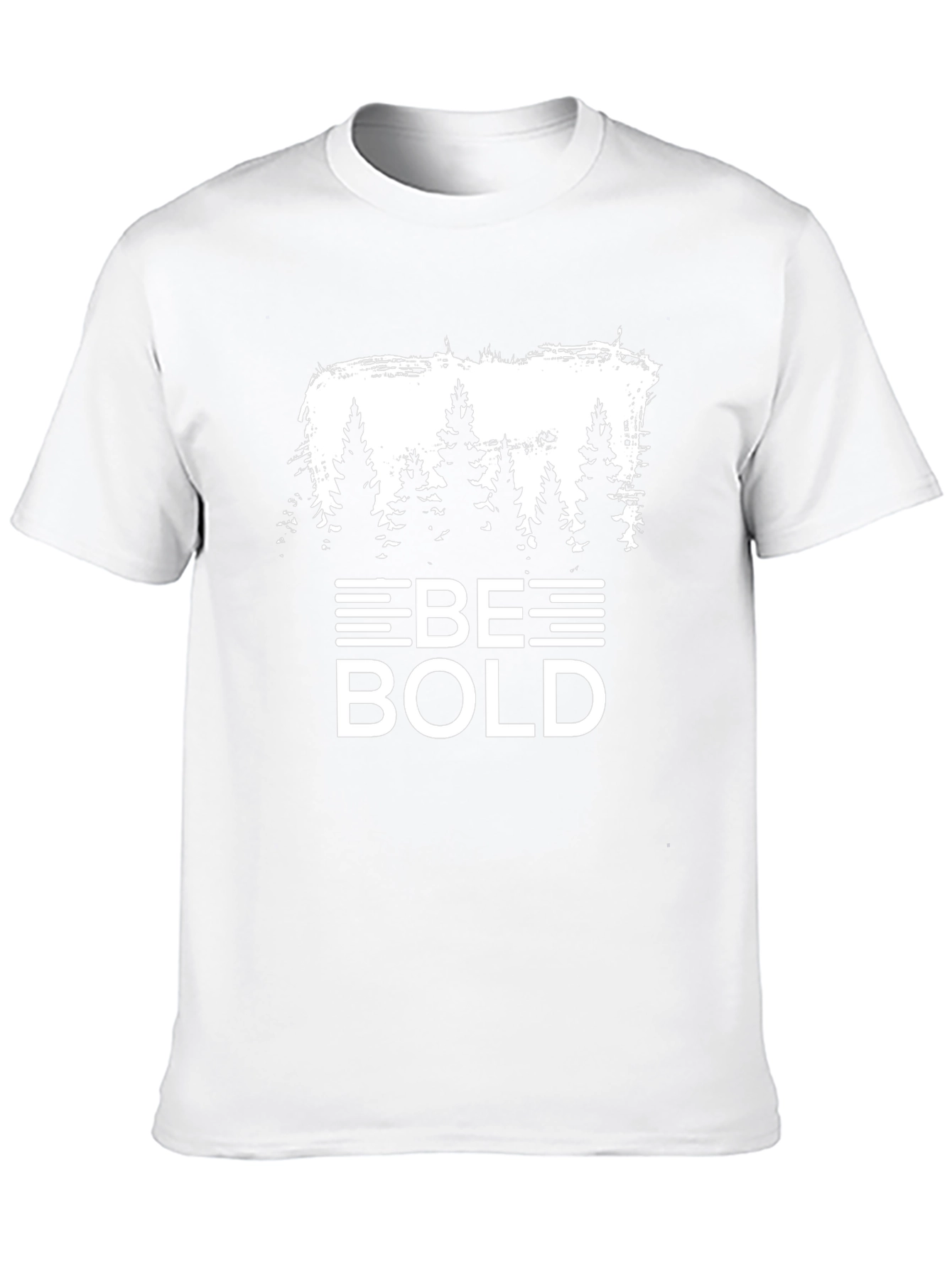Be Bold Tree Graphic Tee - Black