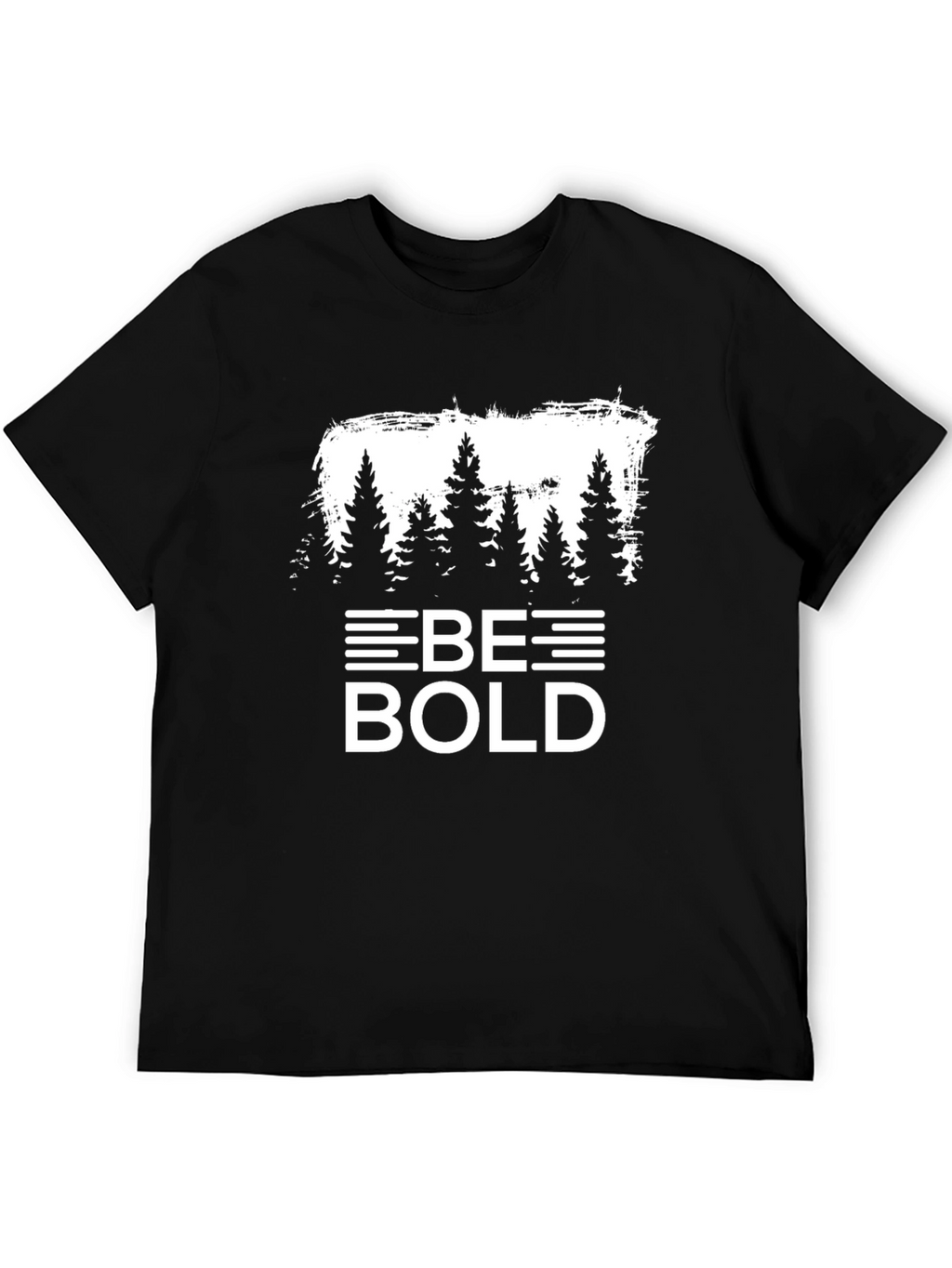 Be Bold Tree Graphic Tee - Black