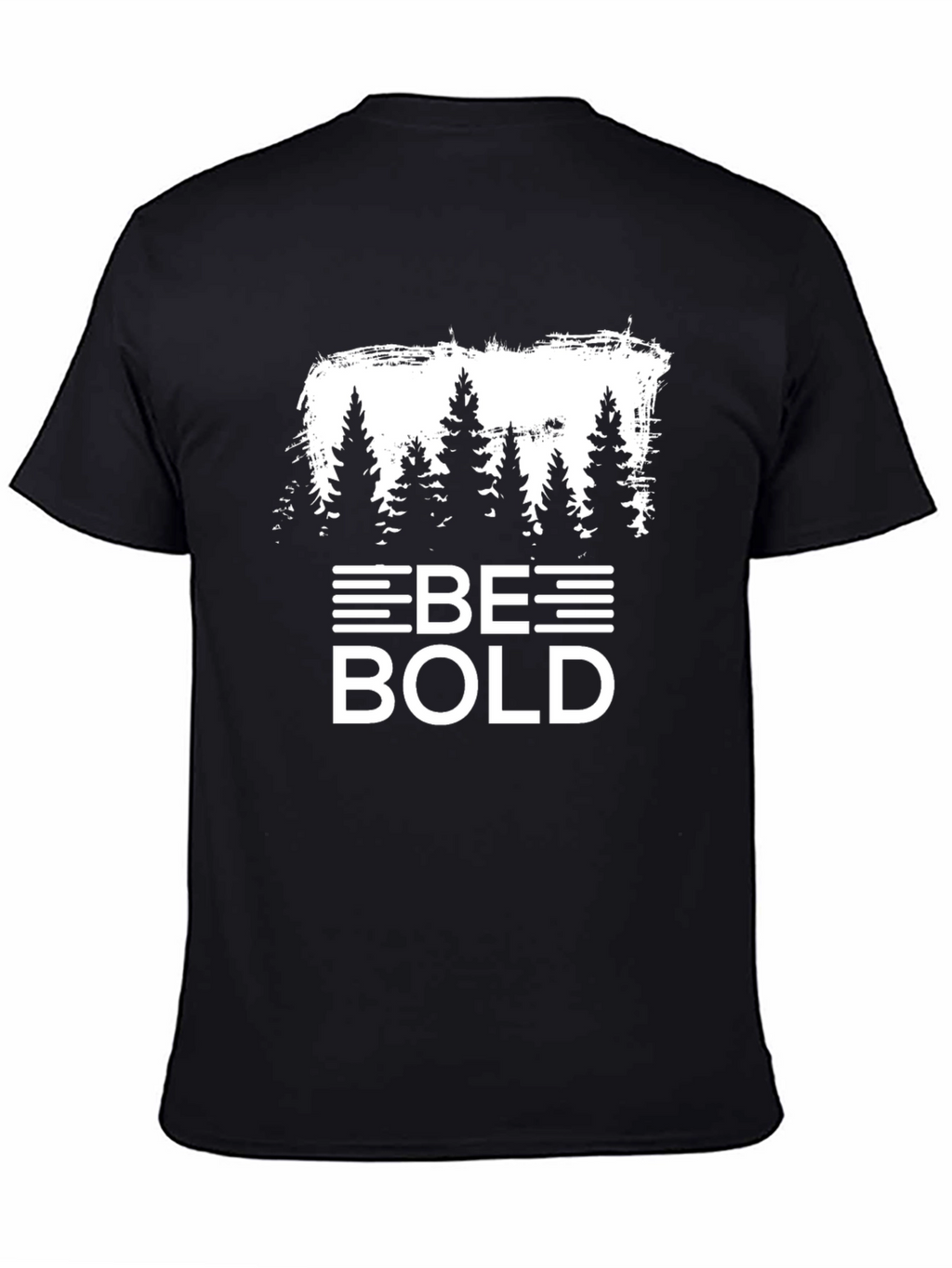 Be Bold Tree Graphic Tee - Black