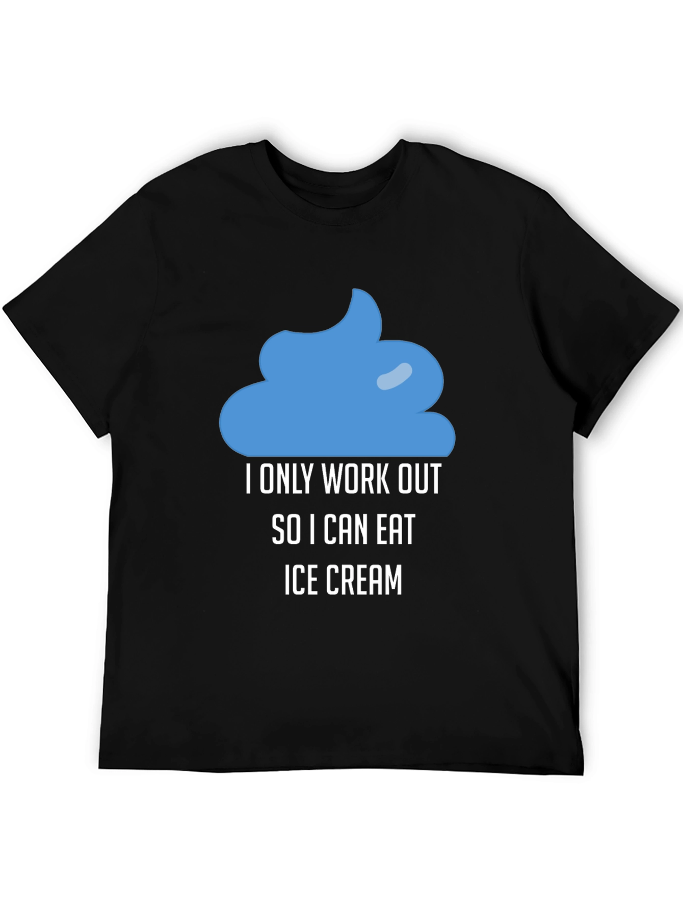 Funny Workout Ice Cream T-Shirt