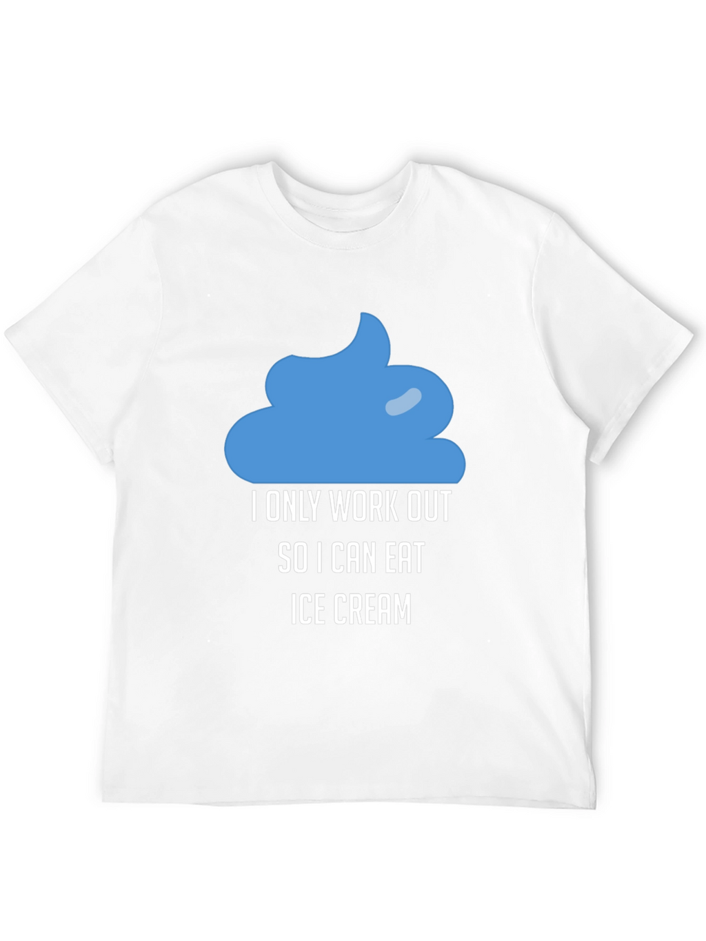 Funny Workout Ice Cream T-Shirt