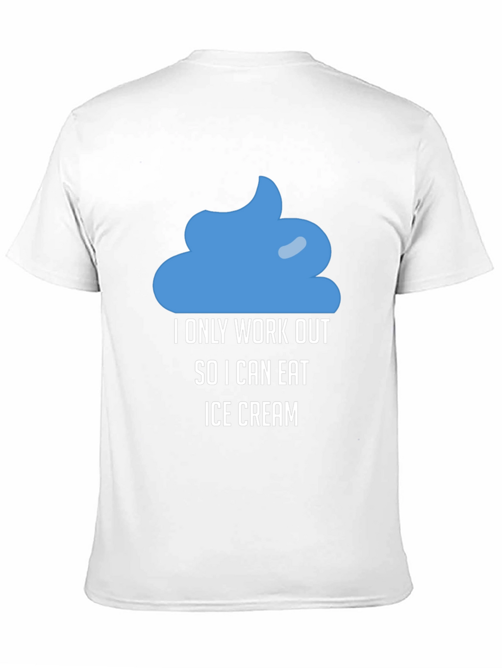 Funny Workout Ice Cream T-Shirt