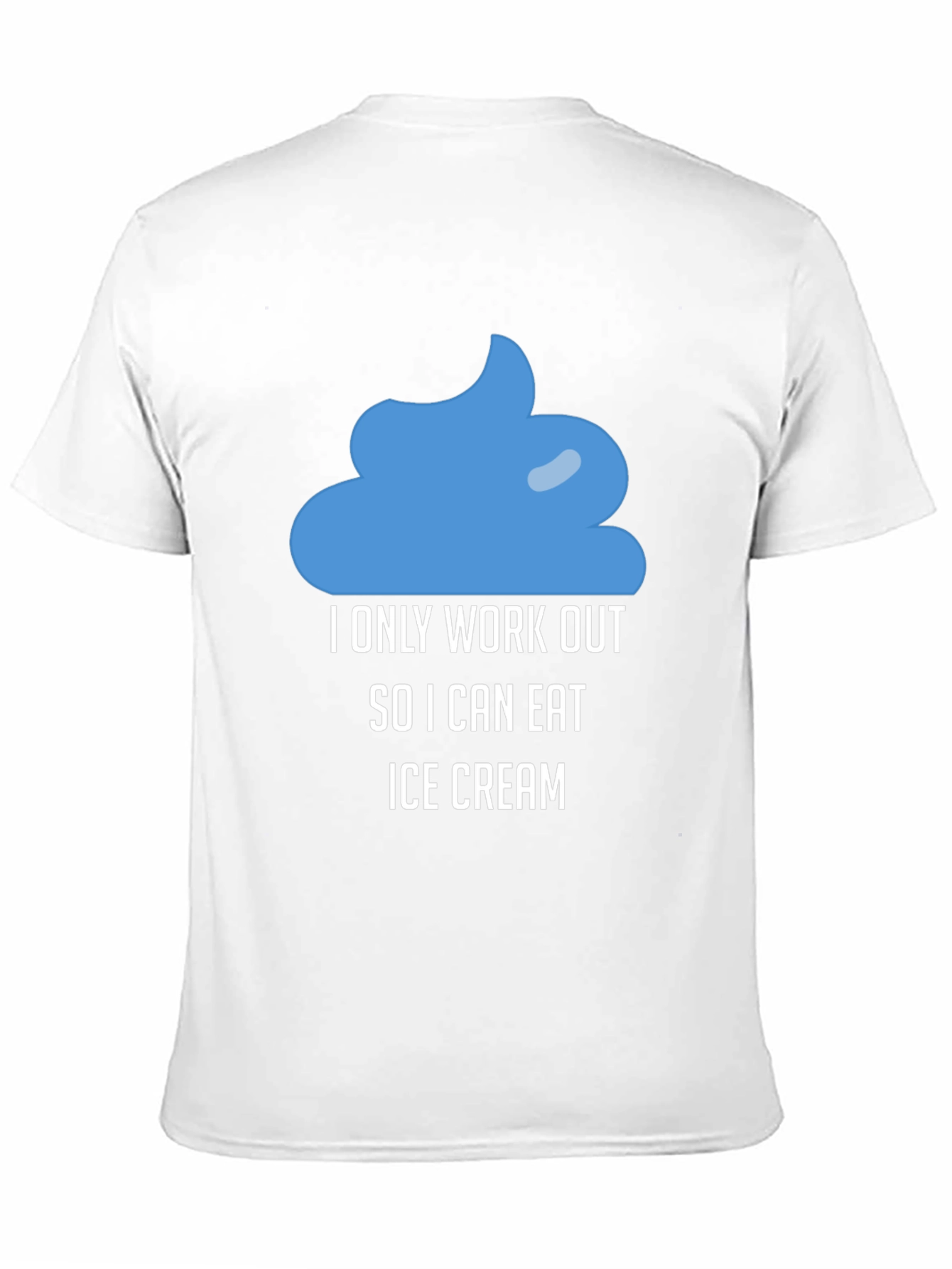 Funny Workout Ice Cream T-Shirt