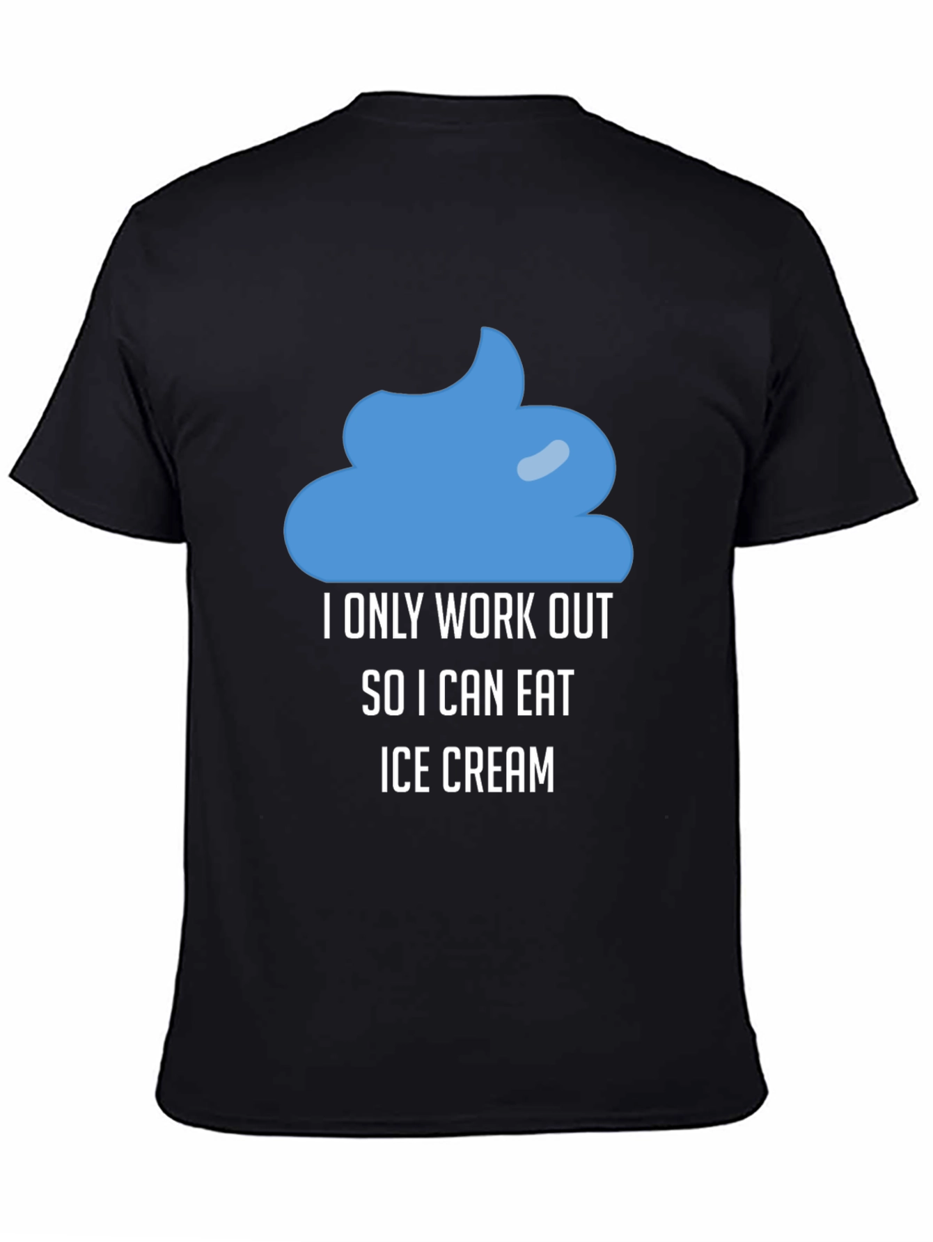 Funny Workout Ice Cream T-Shirt