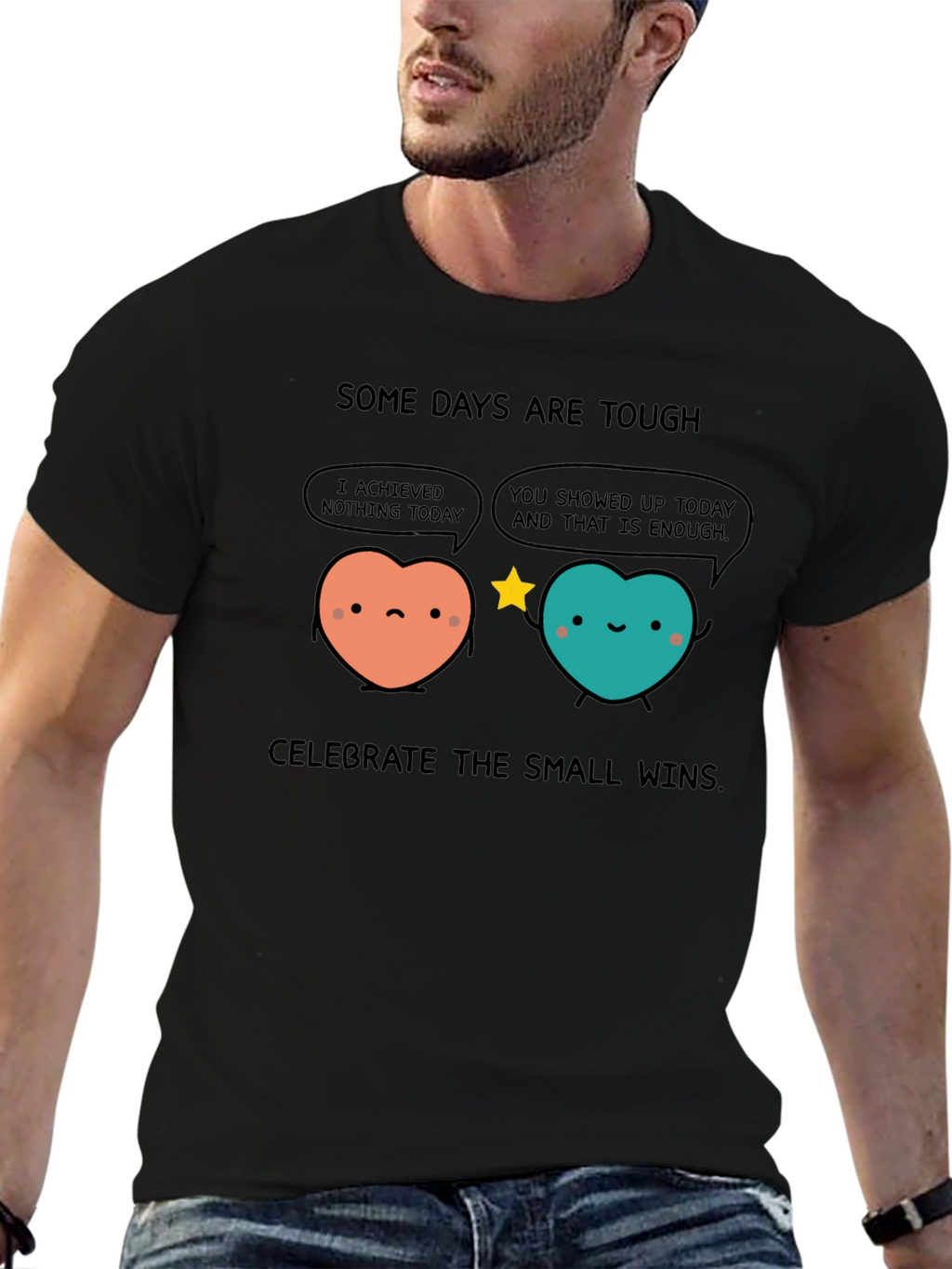Motivational Some Days Are Tough Graphic Tee
