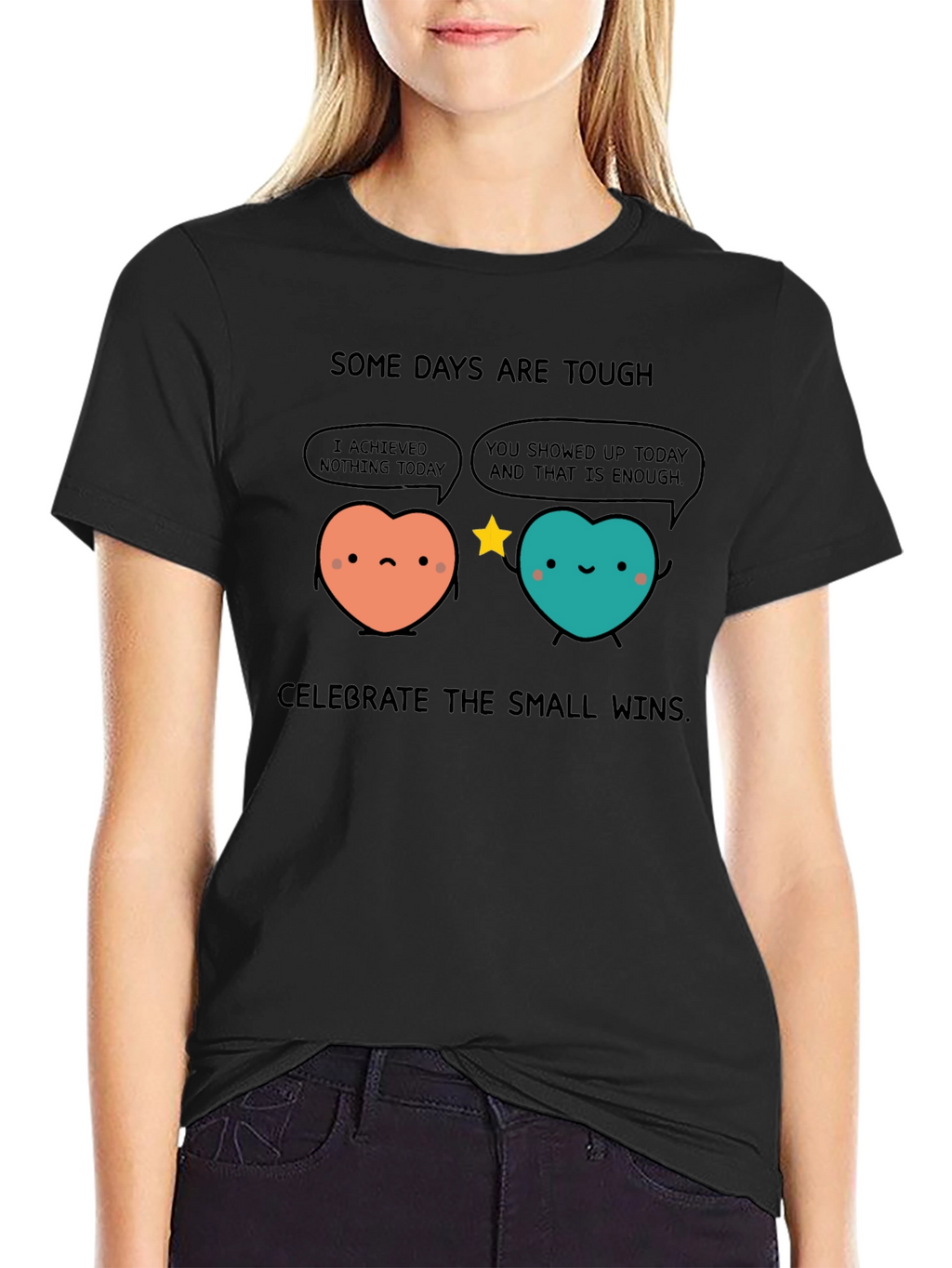 Motivational Some Days Are Tough Graphic Tee