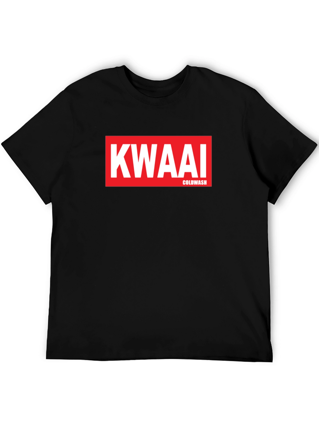 Kwaai Coldwash Black Graphic T-Shirt
