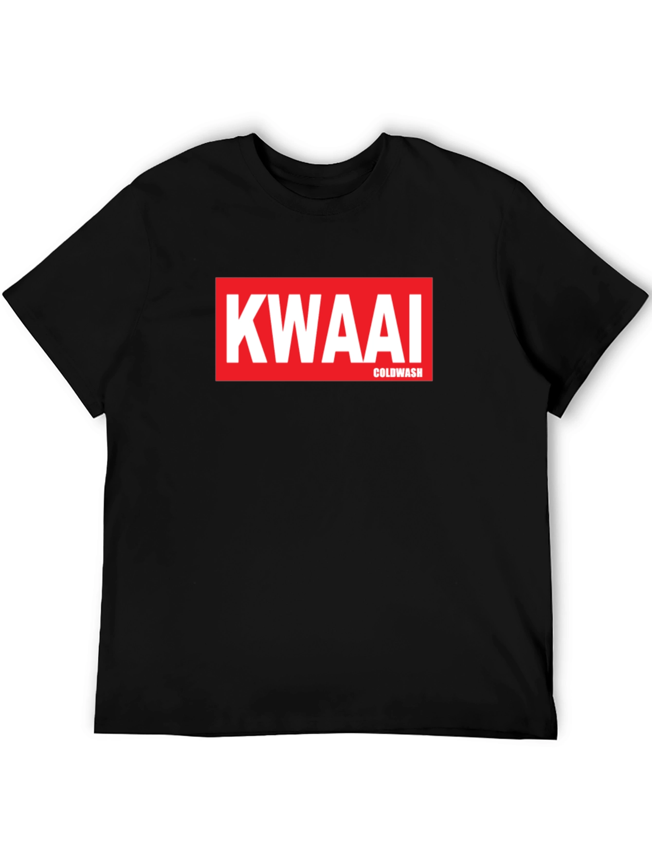 Kwaai Coldwash Black Graphic T-Shirt
