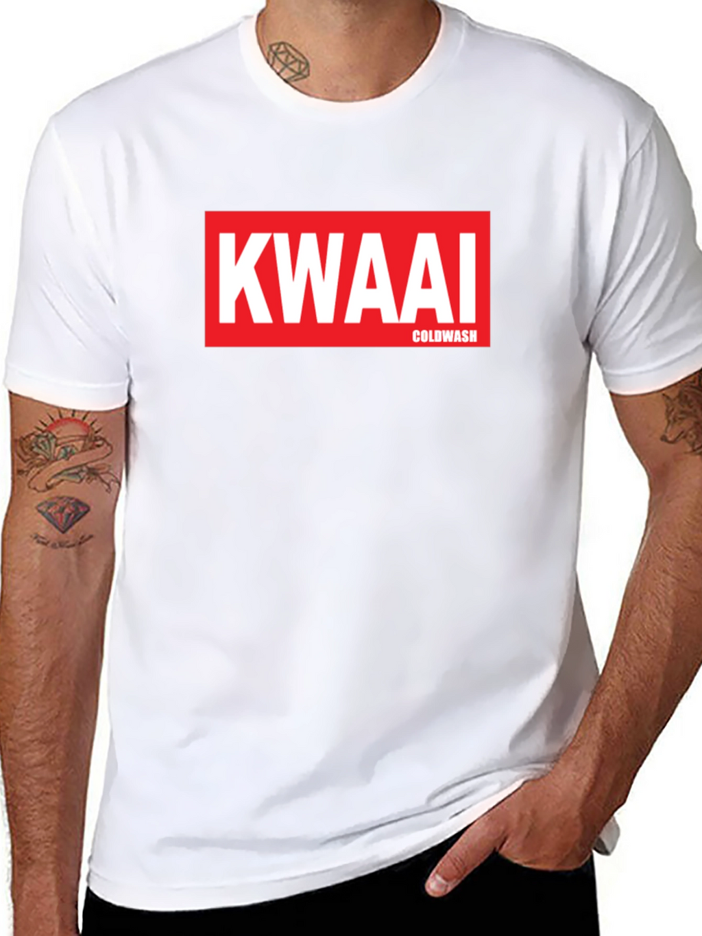 Kwaai Coldwash Black Graphic T-Shirt