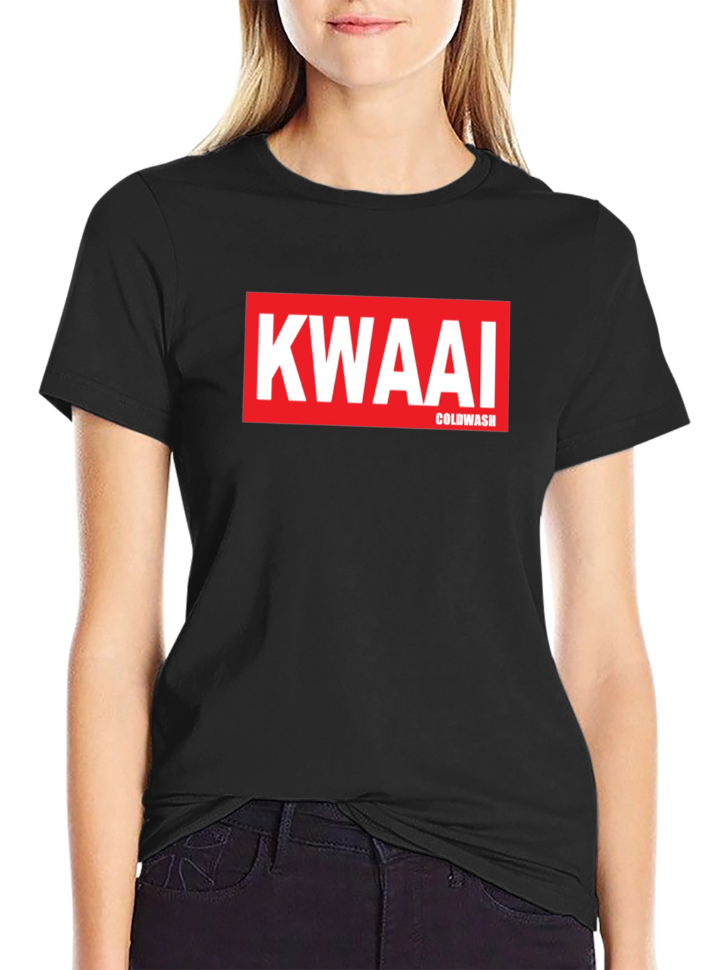 Kwaai Coldwash Black Graphic T-Shirt