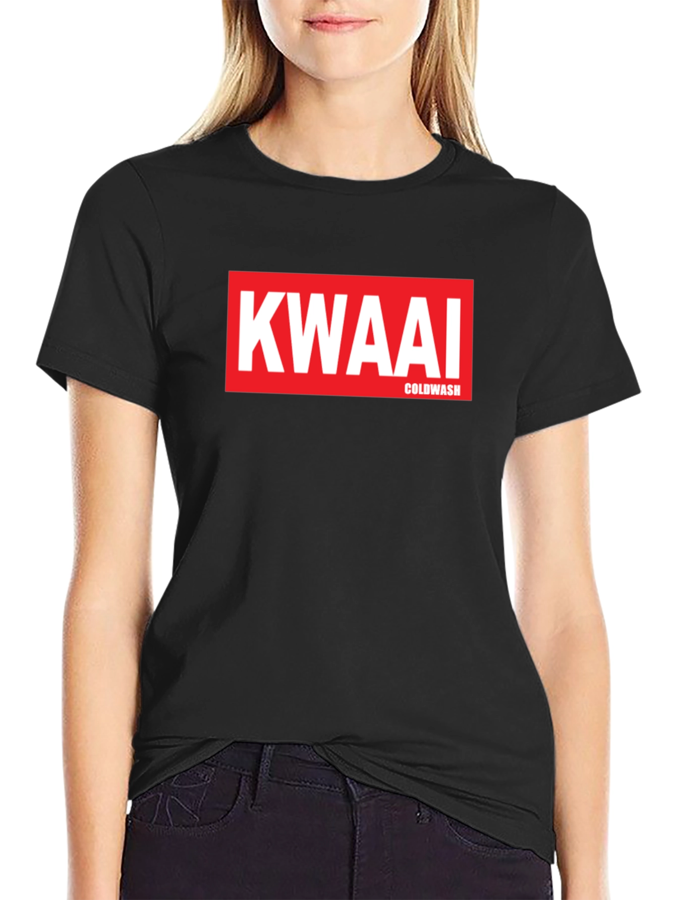 Kwaai Coldwash Black Graphic T-Shirt