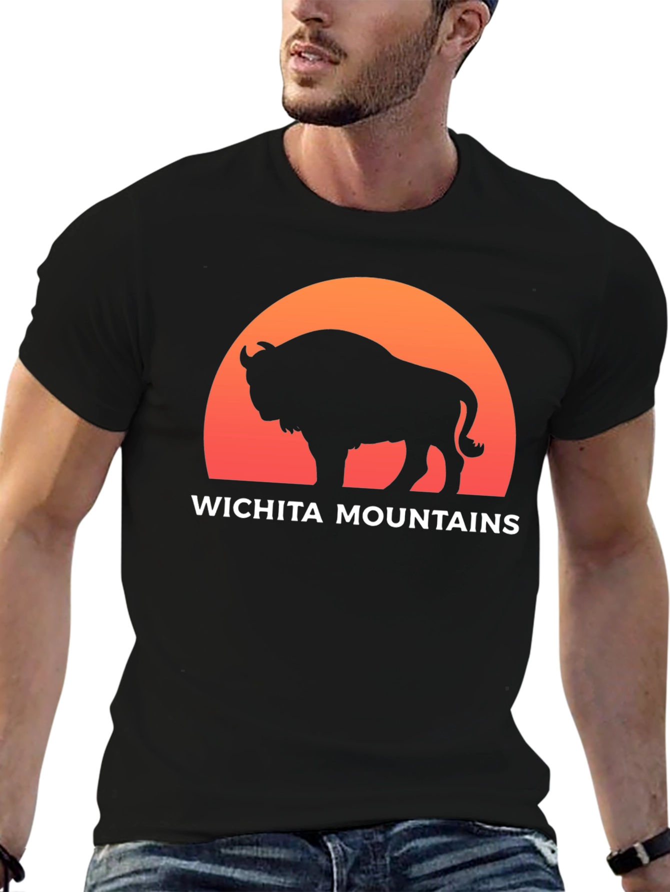 Wichita Mountains Bison Graphic Tee