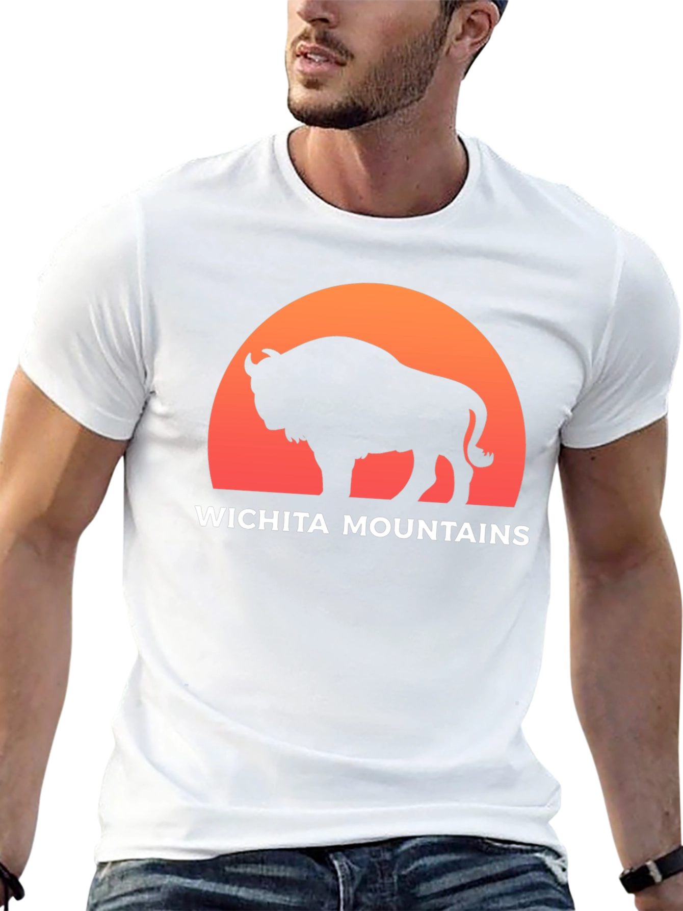 Wichita Mountains Bison Graphic Tee