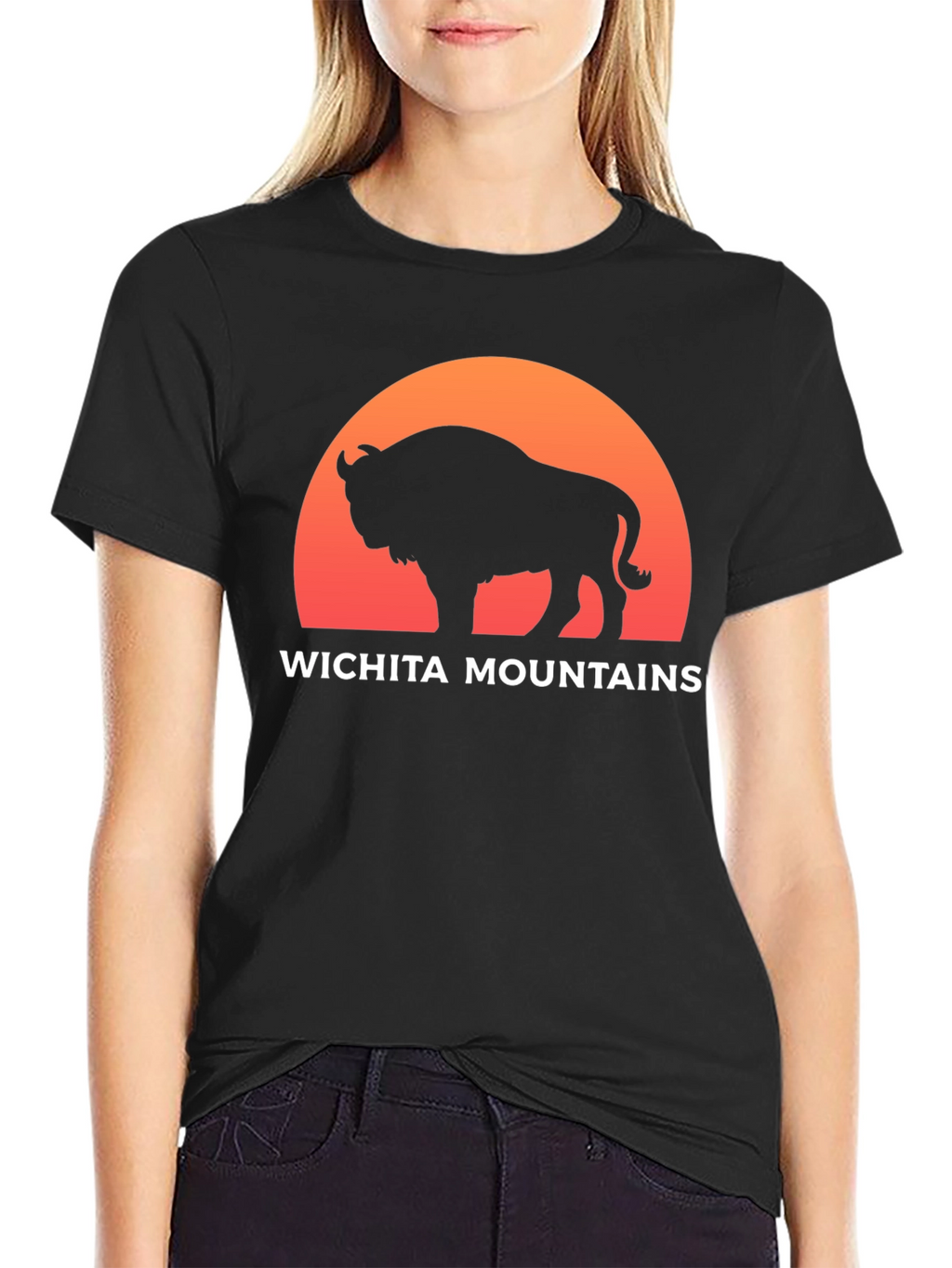 Wichita Mountains Bison Graphic Tee