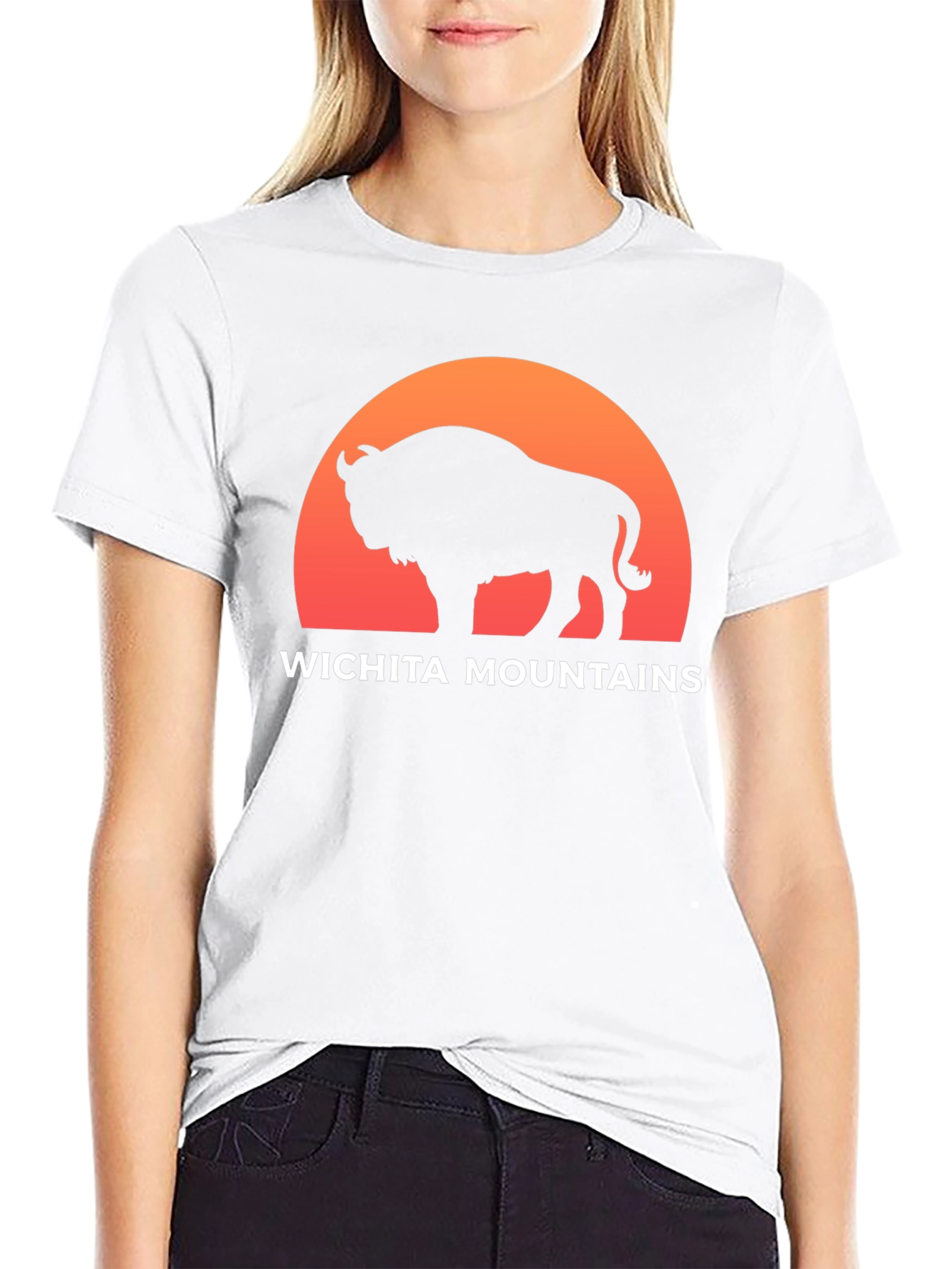 Wichita Mountains Bison Graphic Tee