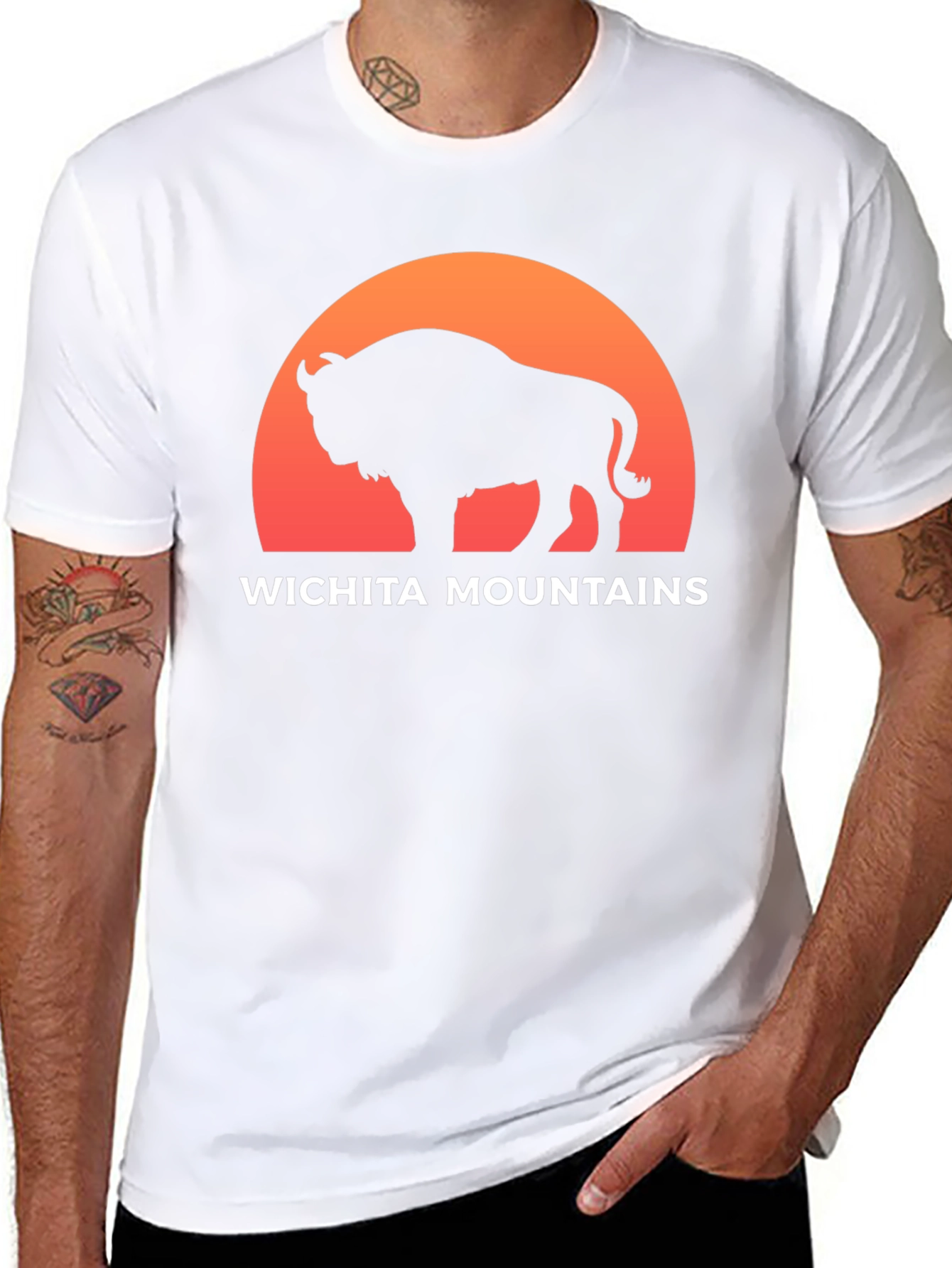Wichita Mountains Bison Graphic Tee