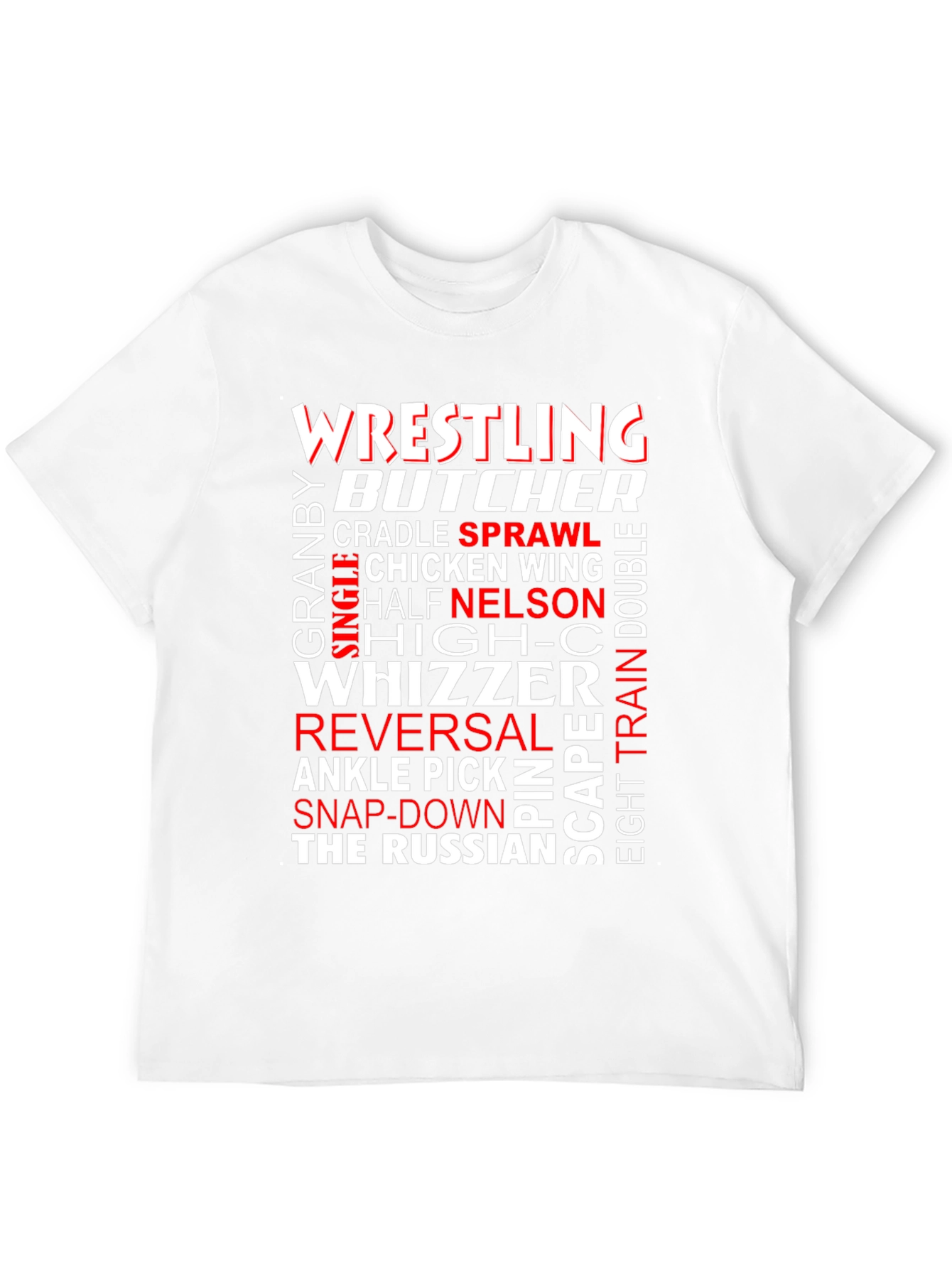 Wrestling Terminology Graphic T-Shirt