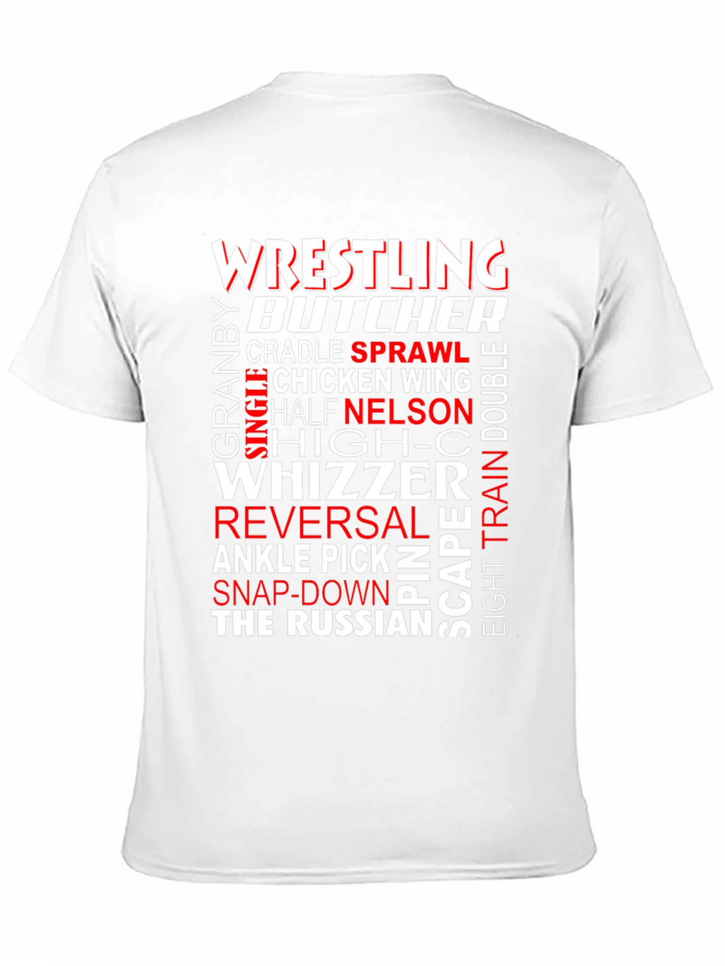 Wrestling Terminology Graphic T-Shirt