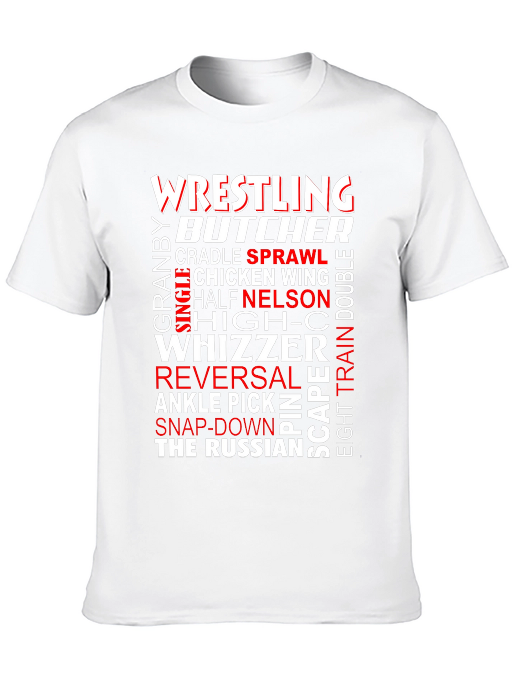 Wrestling Terminology Graphic T-Shirt
