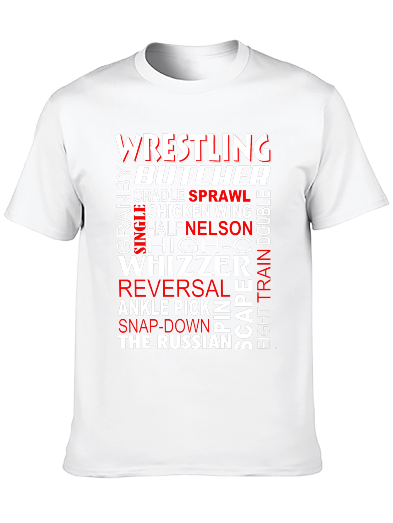 Wrestling Terminology Graphic T-Shirt