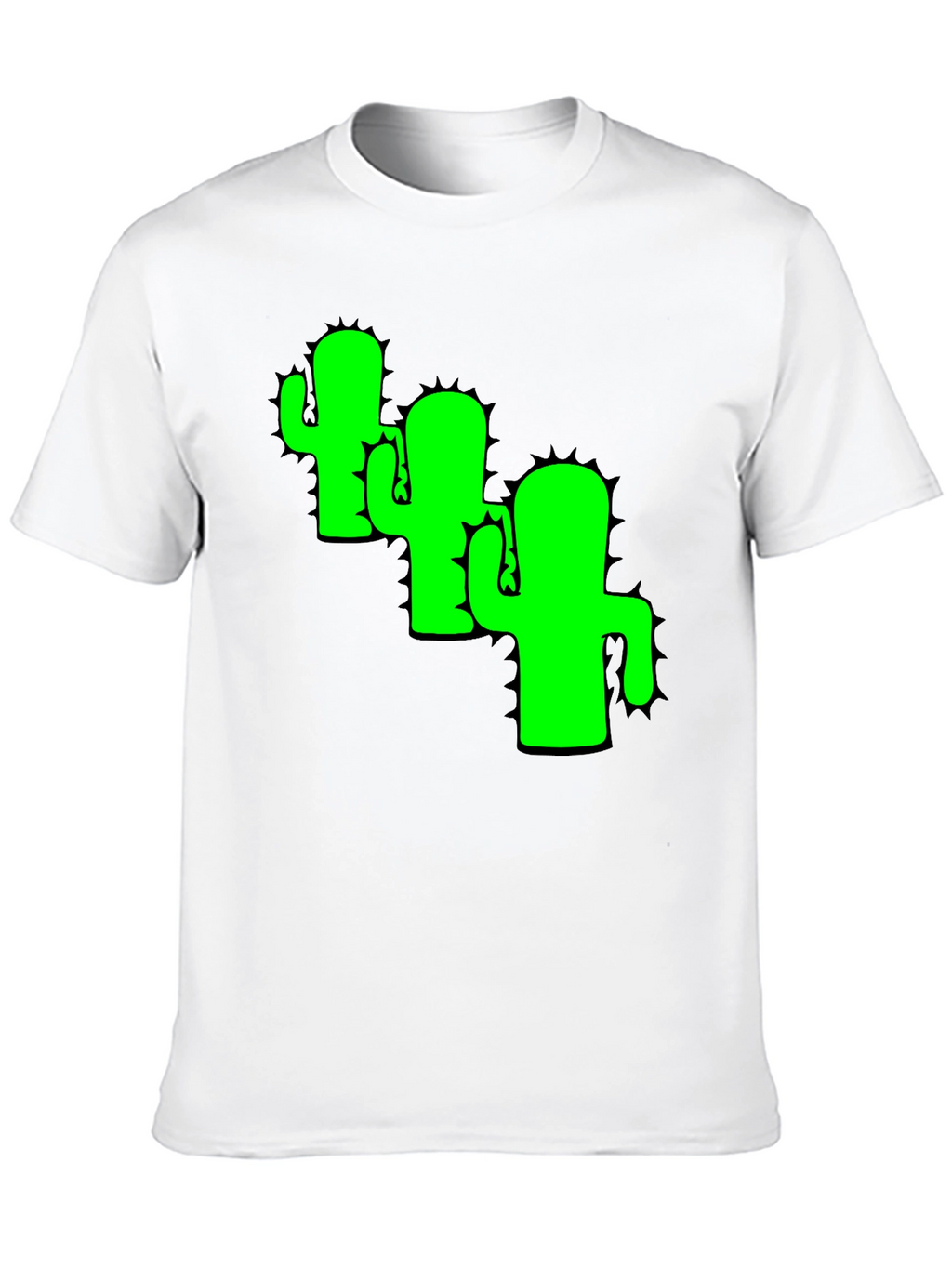 Cactus Graphic Tee - Cool Desert Vibes Black T-Shirt