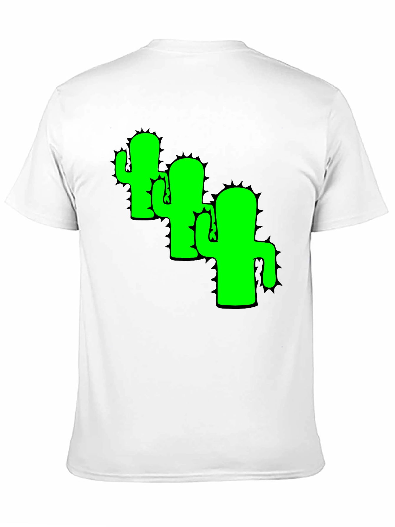 Cactus Graphic Tee - Cool Desert Vibes Black T-Shirt