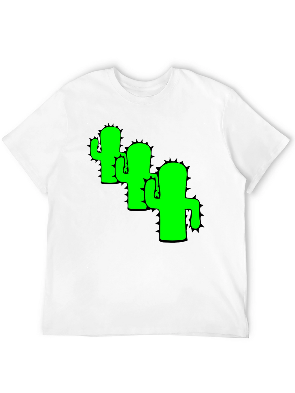 Cactus Graphic Tee - Cool Desert Vibes Black T-Shirt