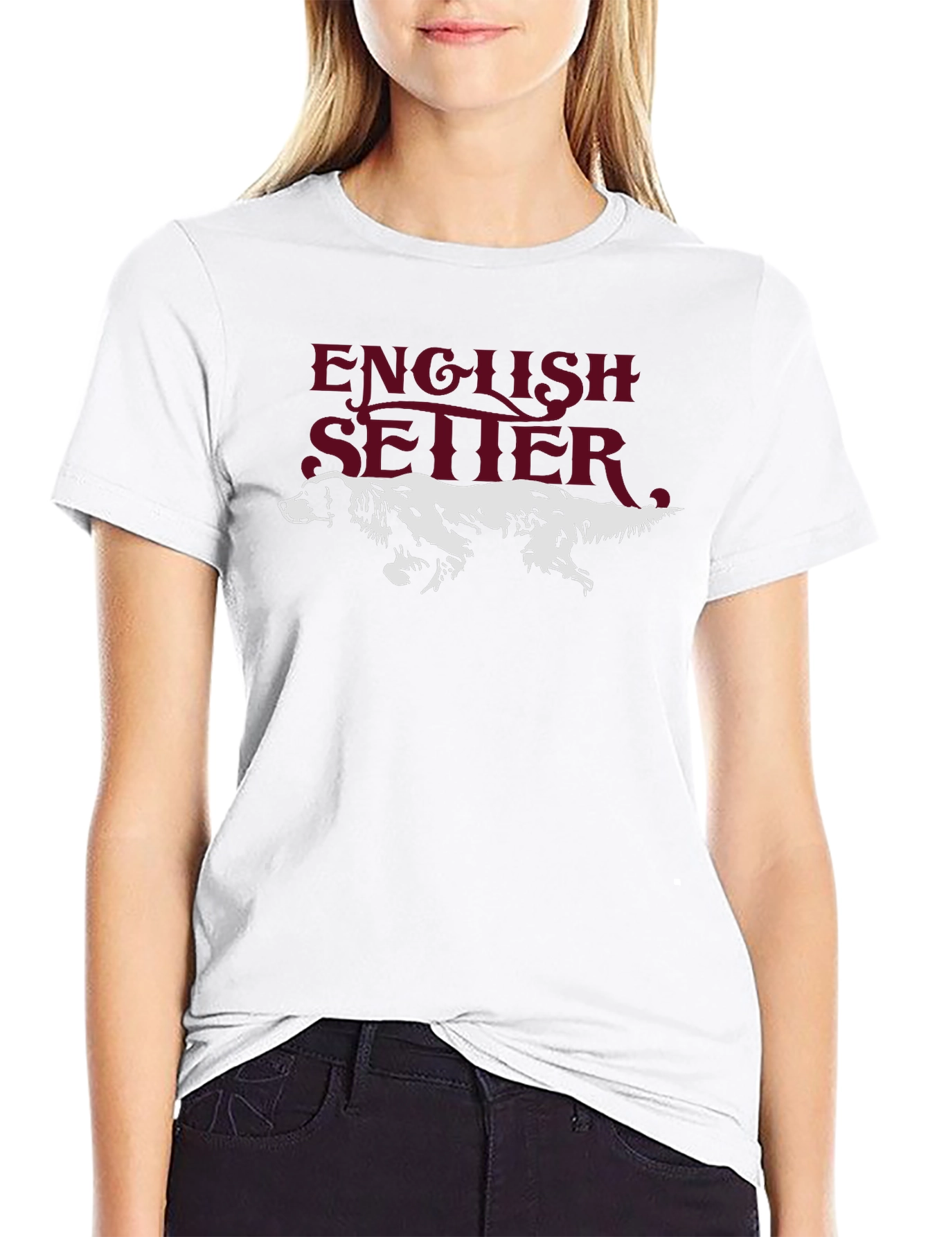 English Setter Dog Graphic Tee - Classic Comfort Fit