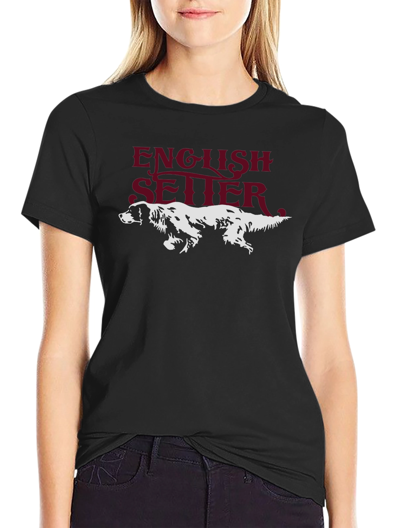 English Setter Dog Graphic Tee - Classic Comfort Fit