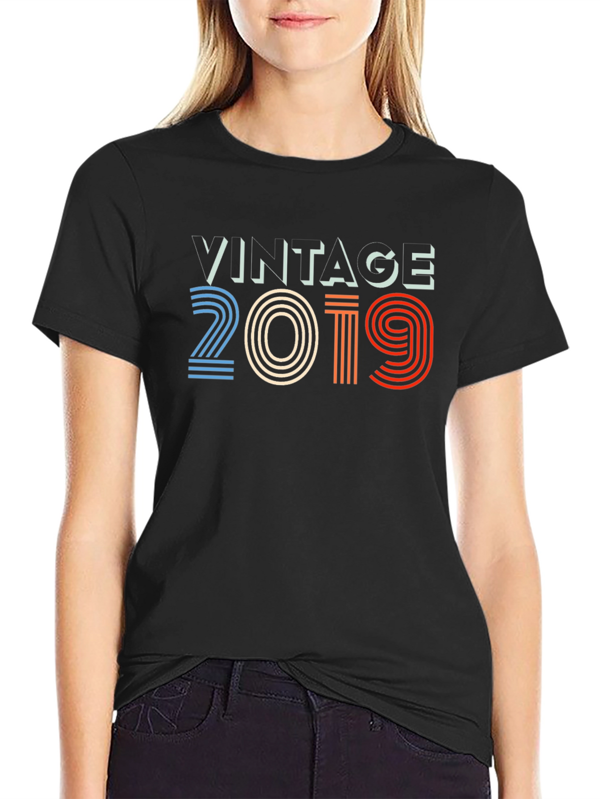 Vintage 2019 Graphic Tee - Retro Style
