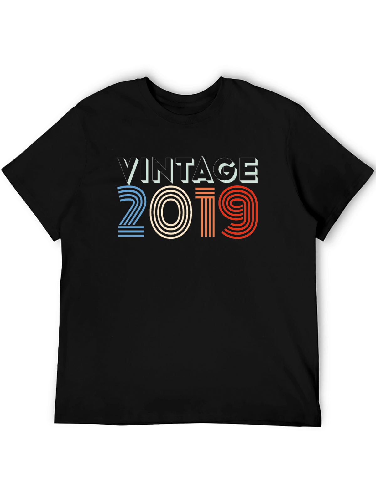 Vintage 2019 Graphic Tee - Retro Style