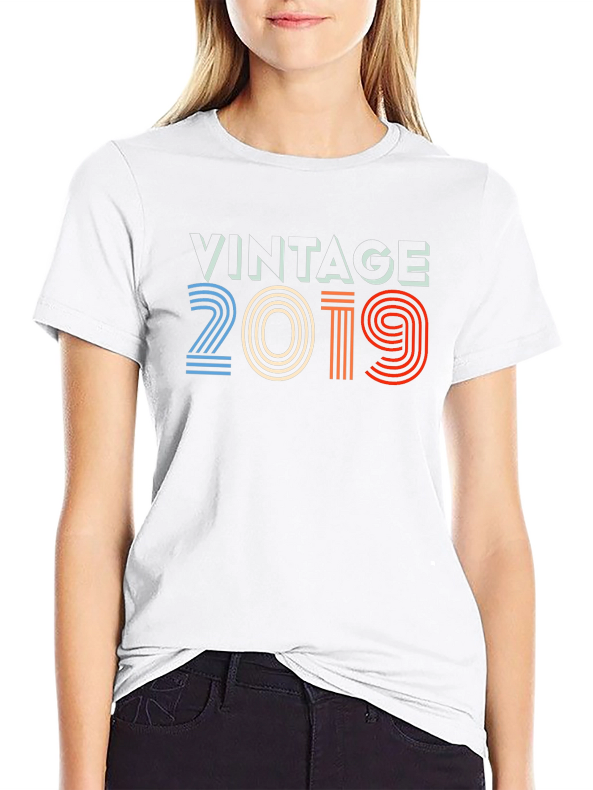 Vintage 2019 Graphic Tee - Retro Style