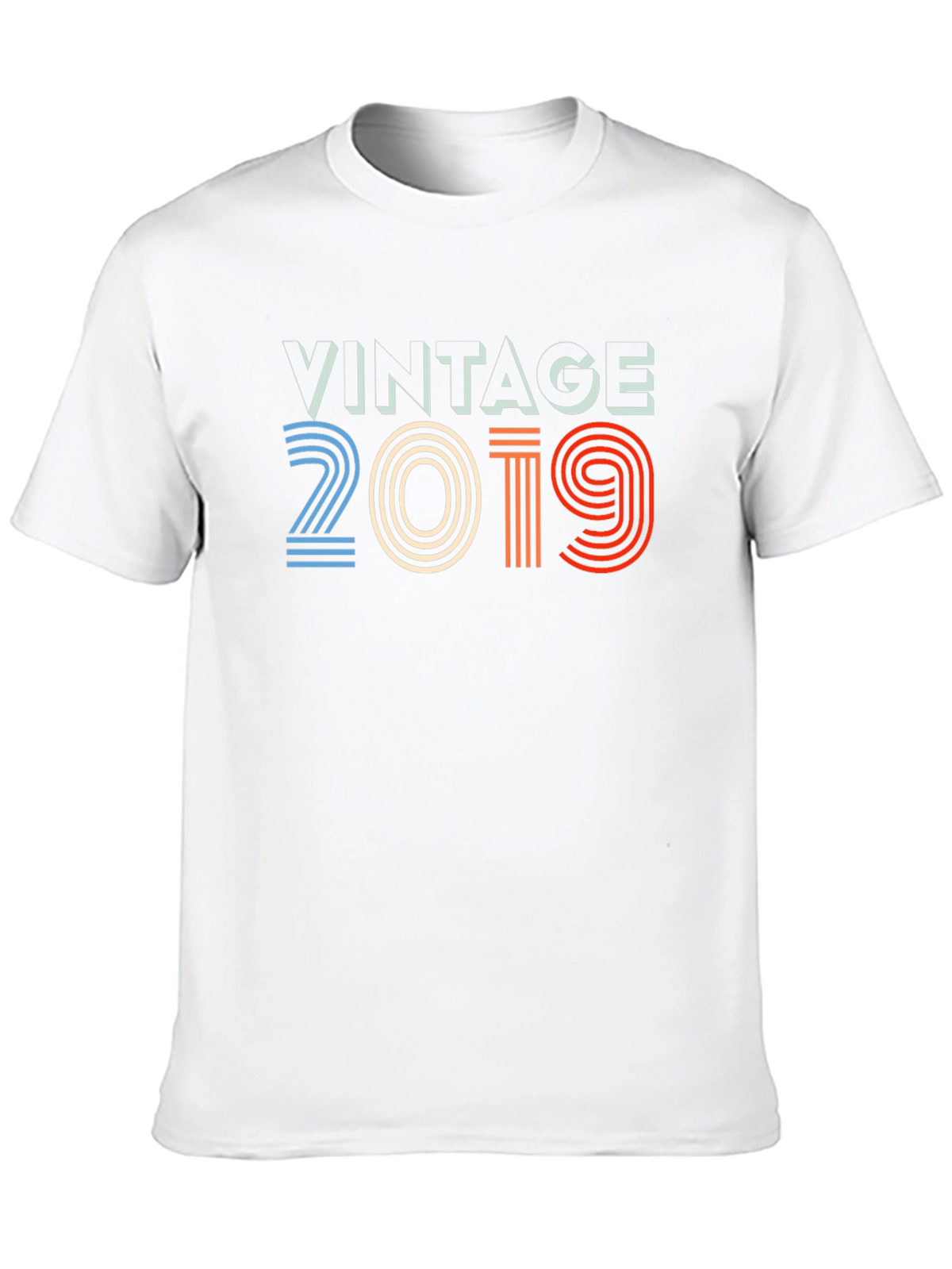 Vintage 2019 Graphic Tee - Retro Style