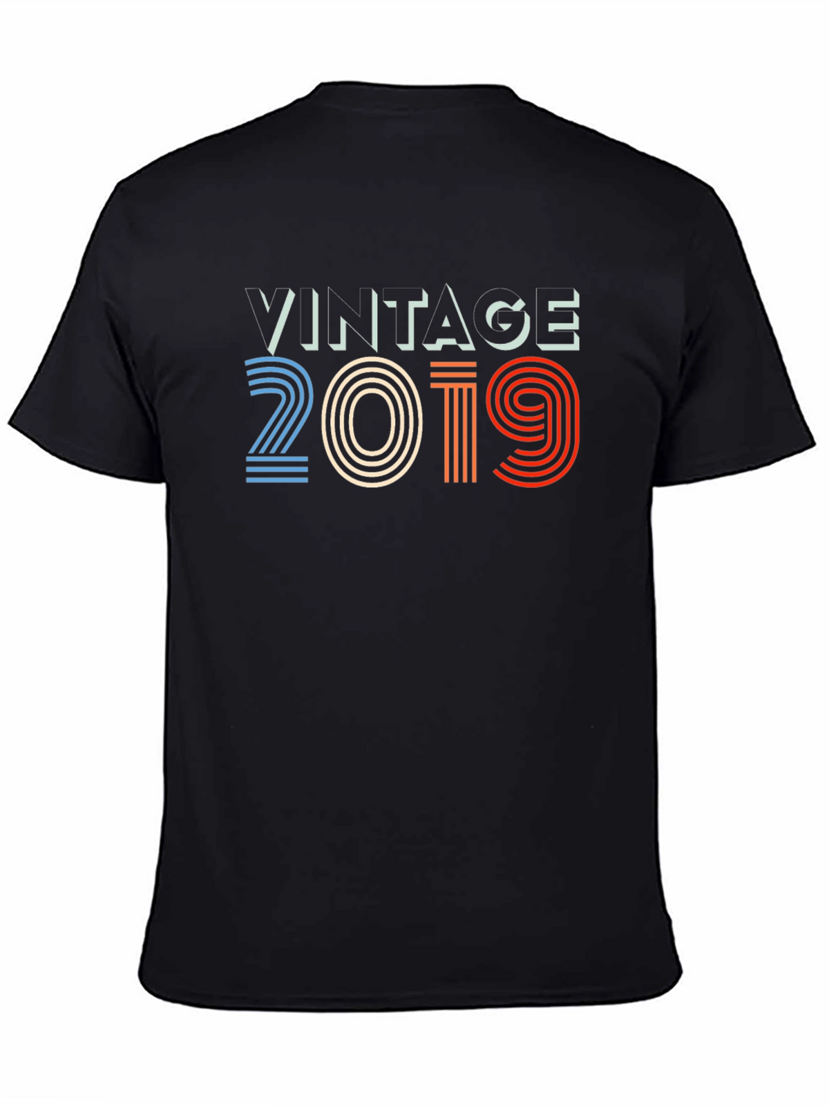 Vintage 2019 Graphic Tee - Retro Style