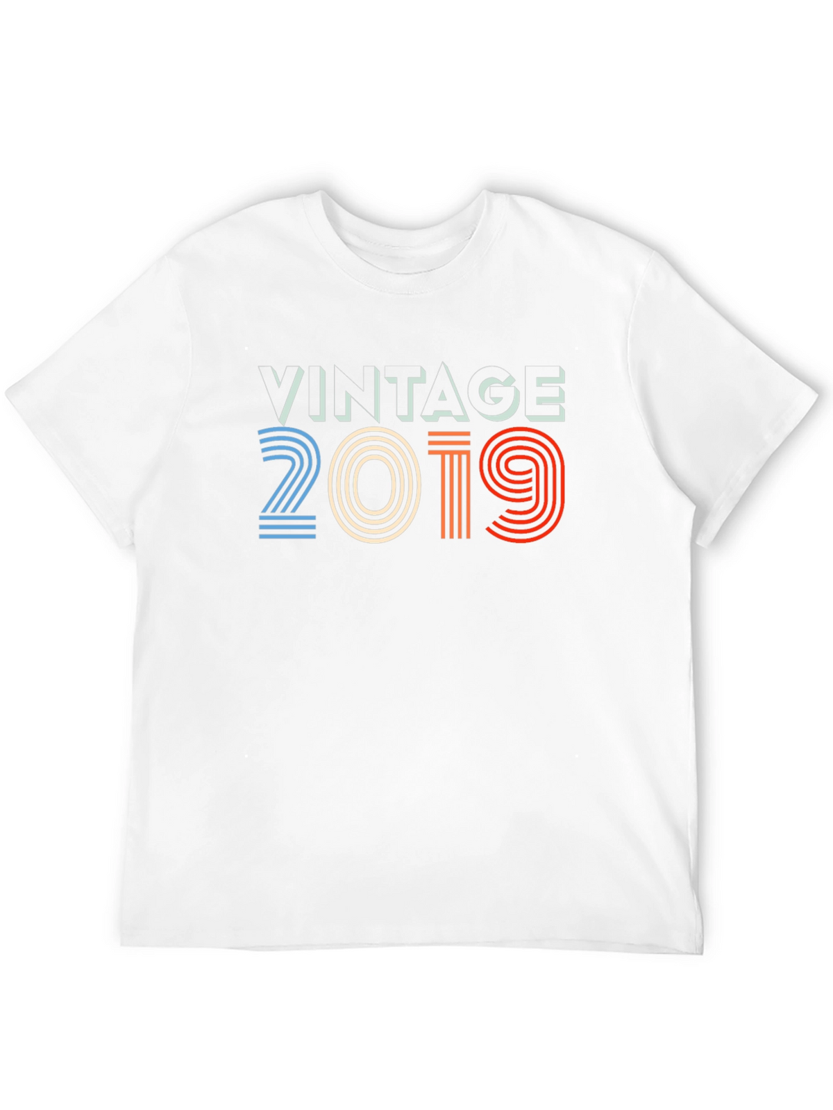 Vintage 2019 Graphic Tee - Retro Style