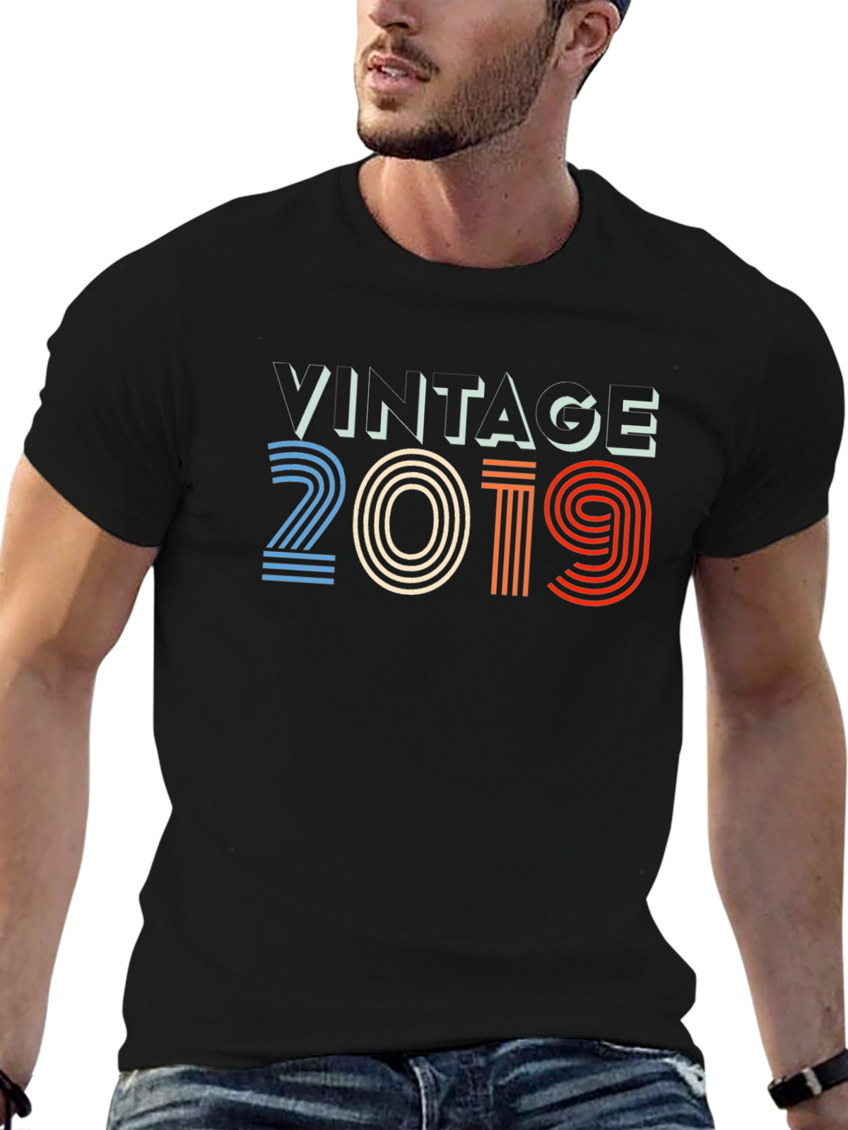 Vintage 2019 Graphic Tee - Retro Style