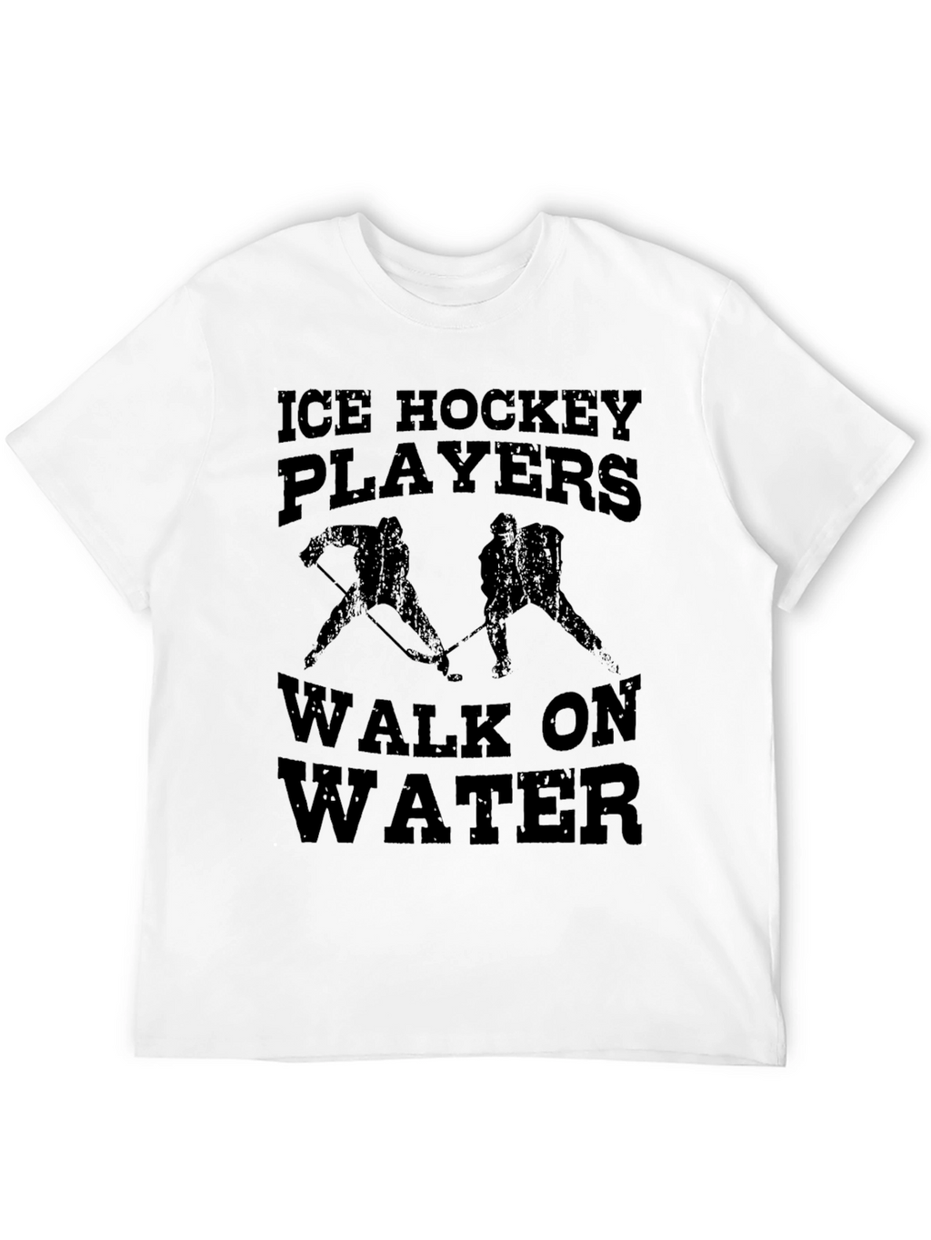 Ice Hockey Players Walk on Water T-Shirt