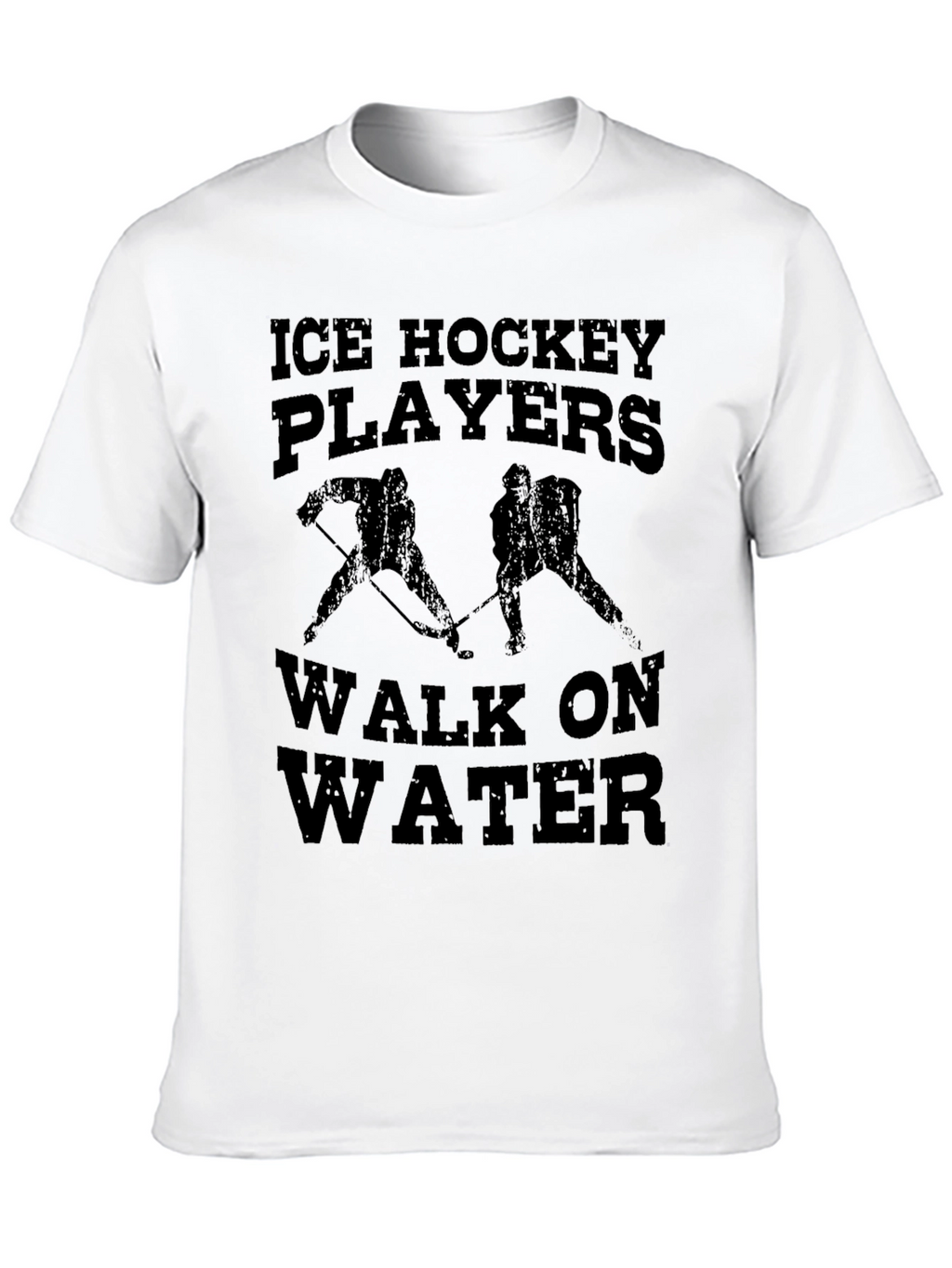 Ice Hockey Players Walk on Water T-Shirt