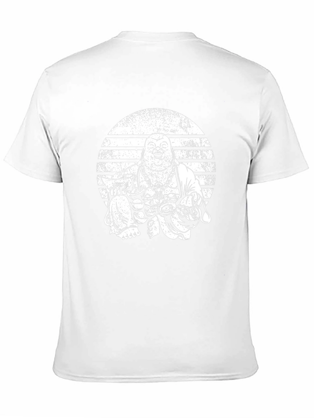 Laughing Buddha Graphic Black T-Shirt