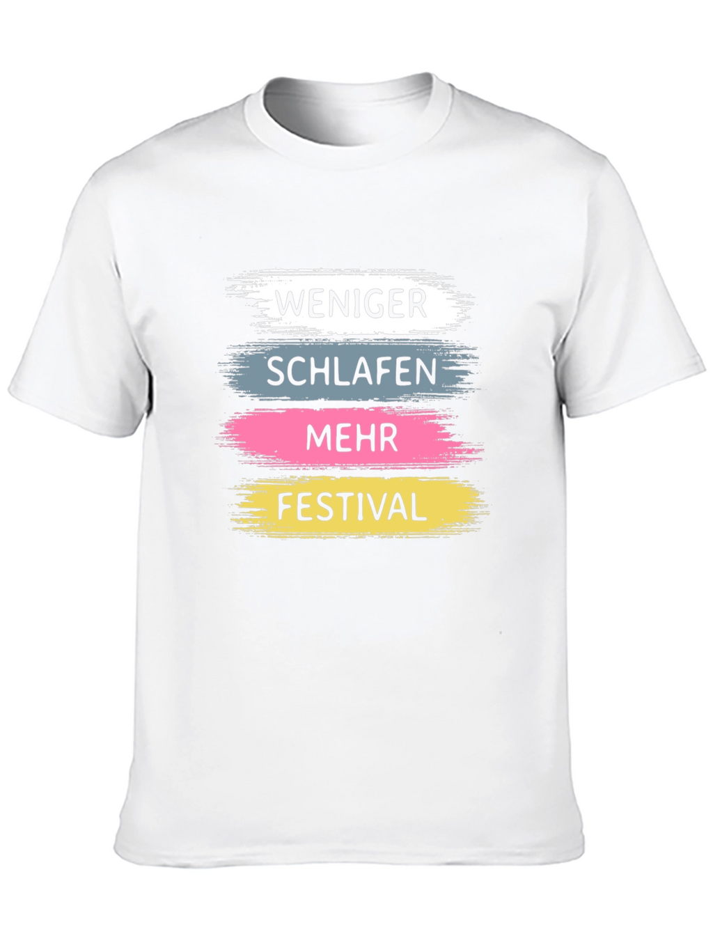 Weniger Schlafen Festival Graphic T-Shirt