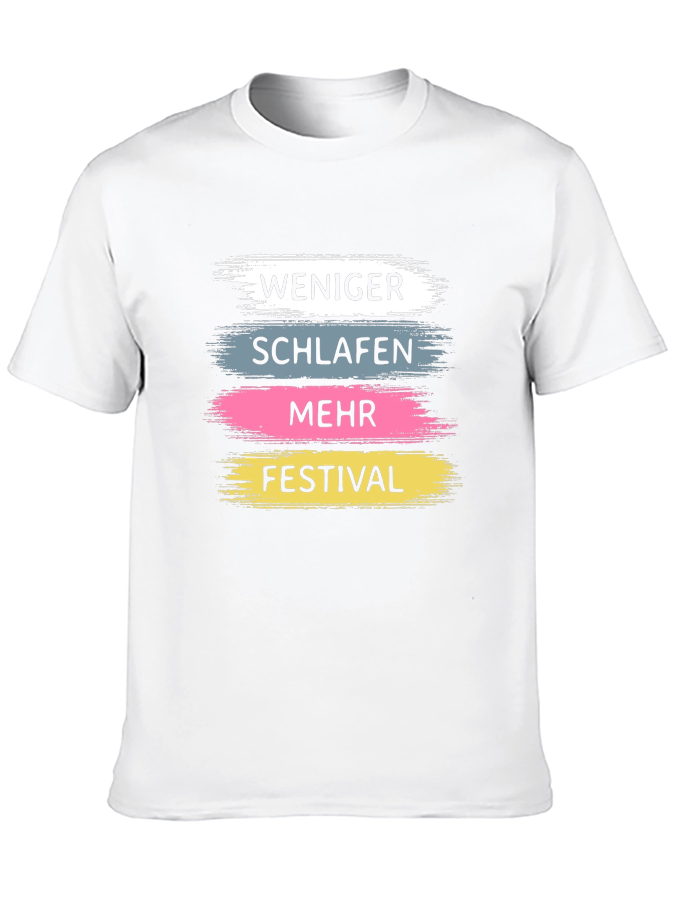 Weniger Schlafen Festival Graphic T-Shirt
